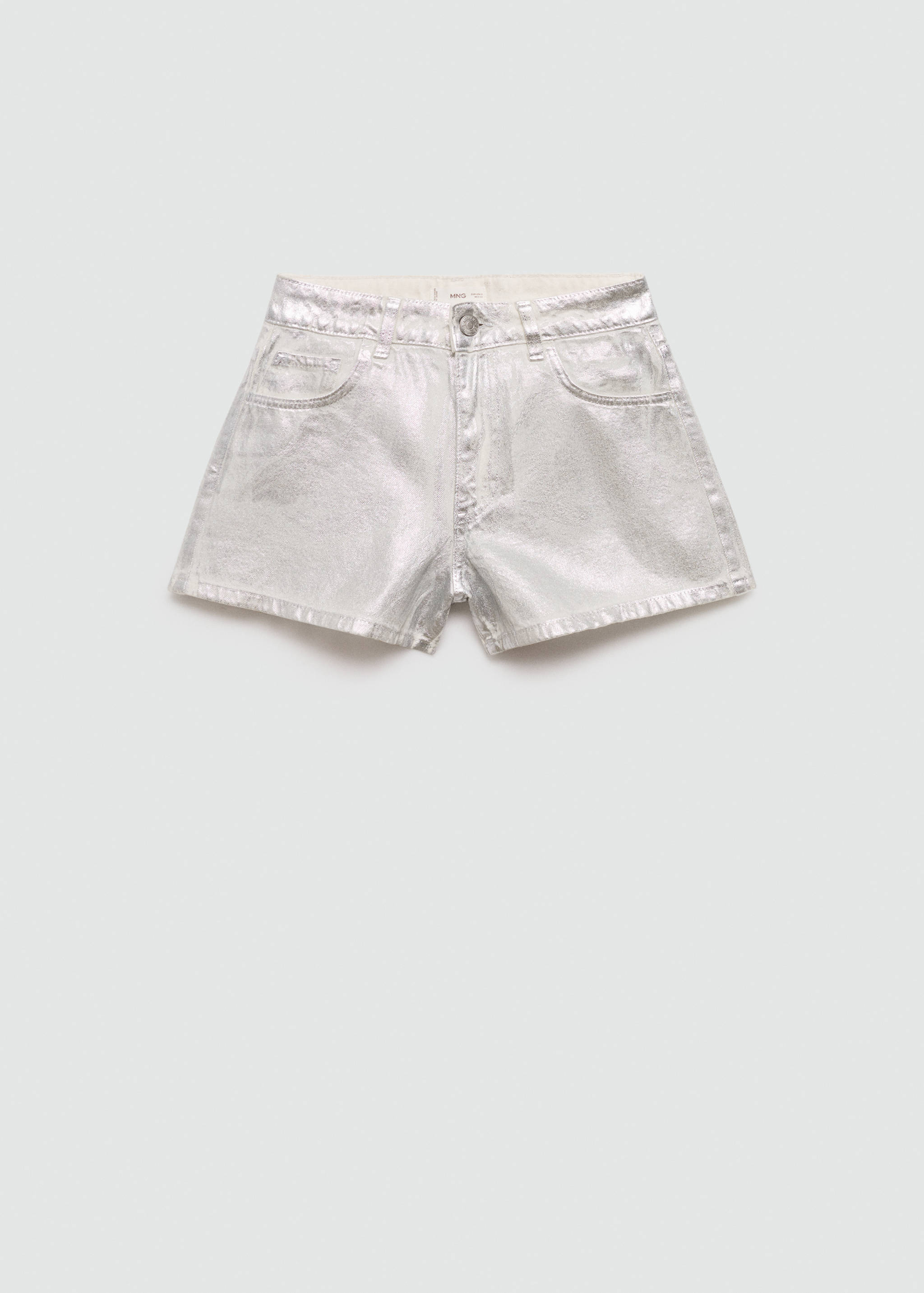 Shorts mit Metallic-Effekt - Artikel ohne Model