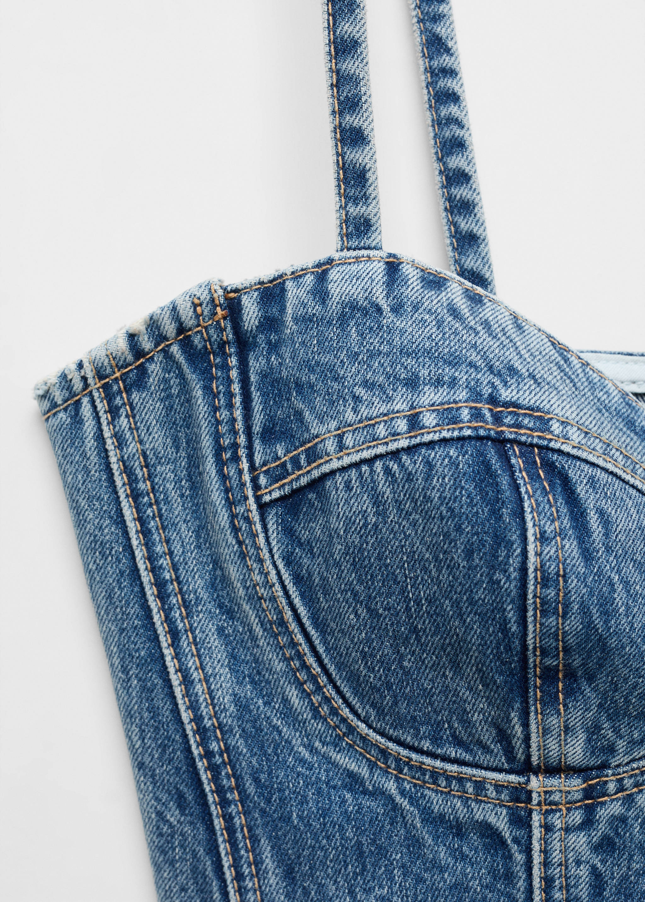 Top crop denim - Dettaglio dell'articolo 8