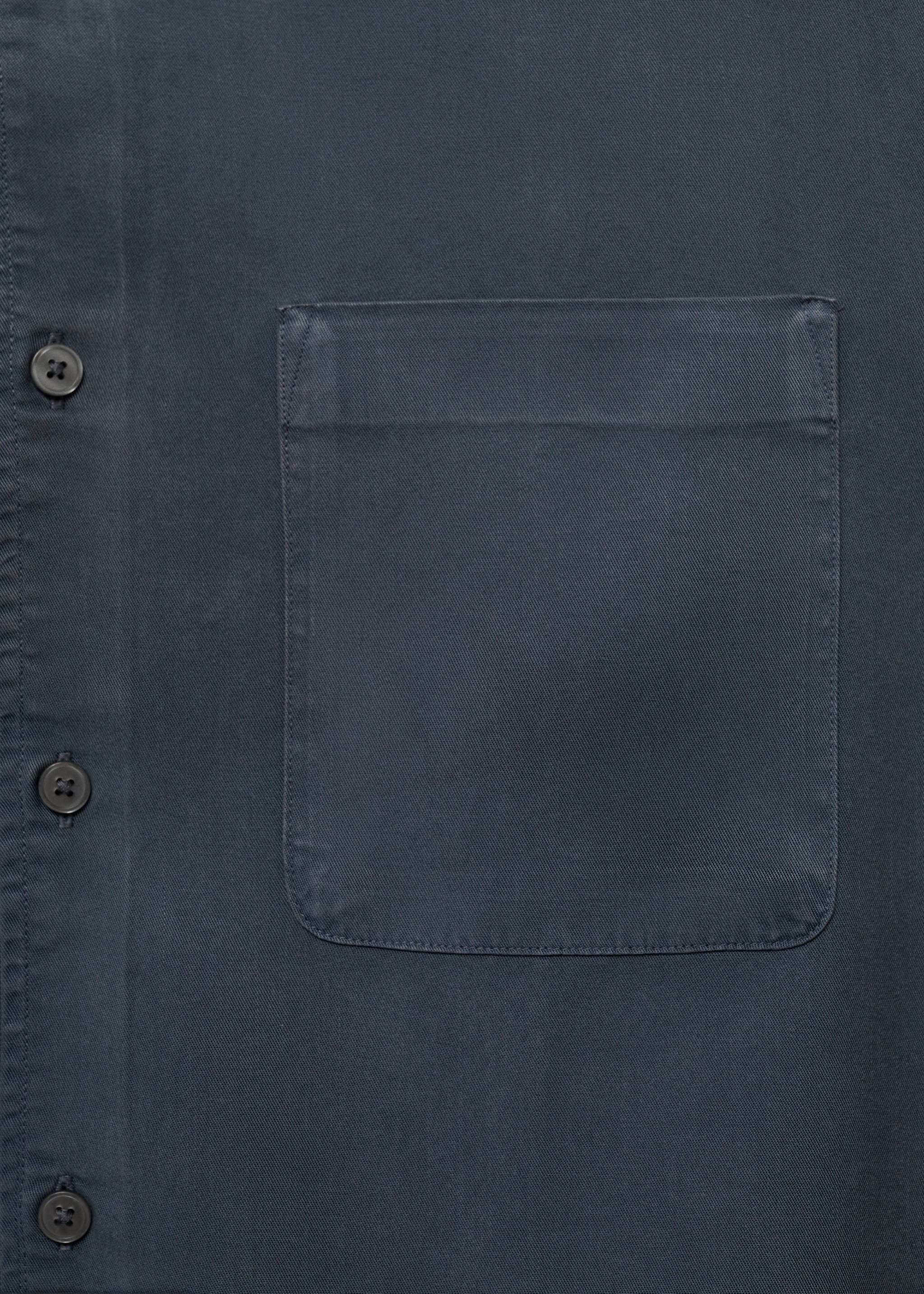 Regular-fit overhemd 100% tencel - Detail van het artikel 0