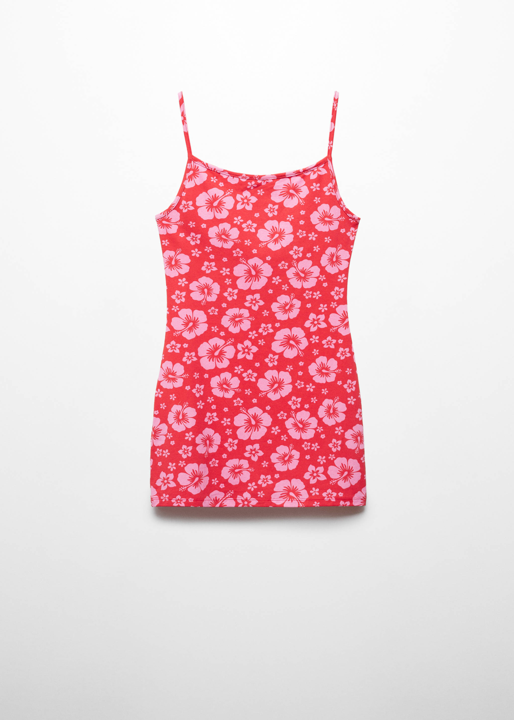 Short floral dress - Article without model