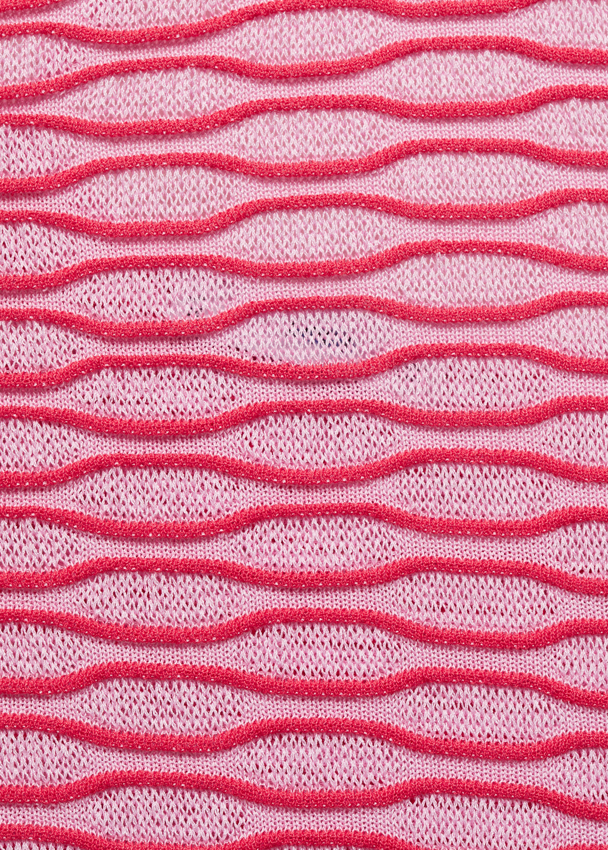 Textured knitted dress - Details of the article 8