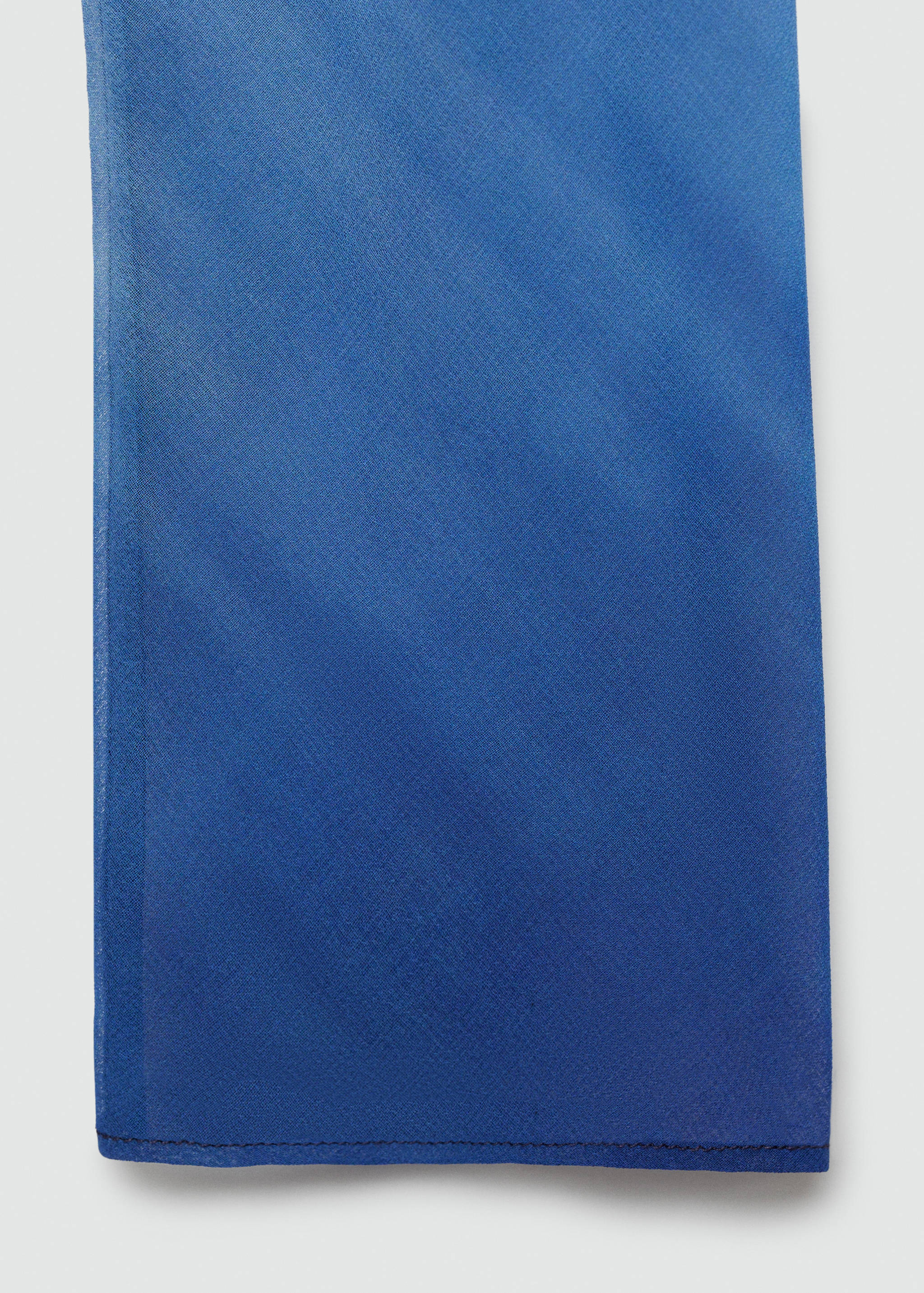 Blusa cruzada semitransparente - Detalle del artículo 0