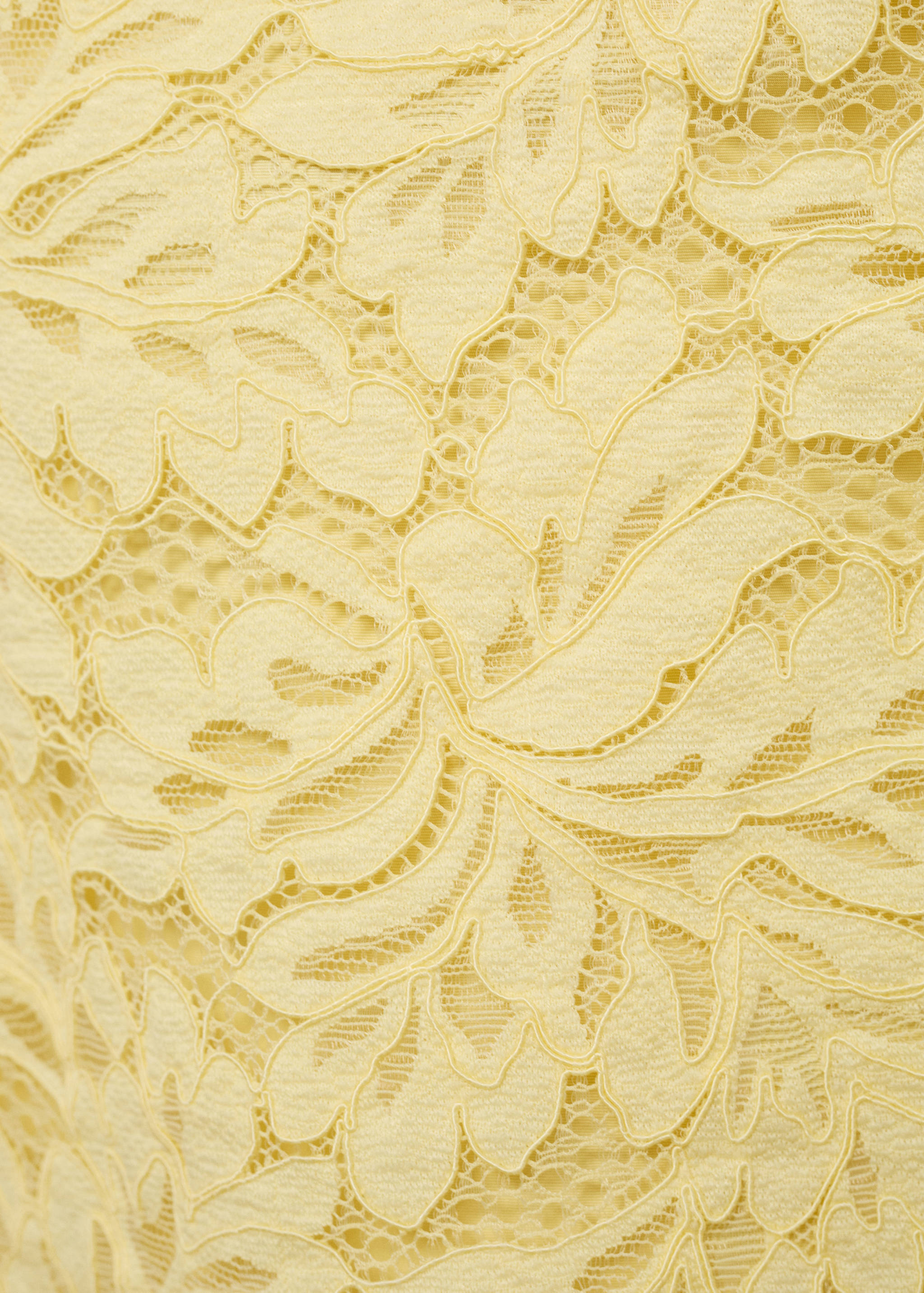 Egyenes dekoltázsú csipke ruha - A termék adatai 8