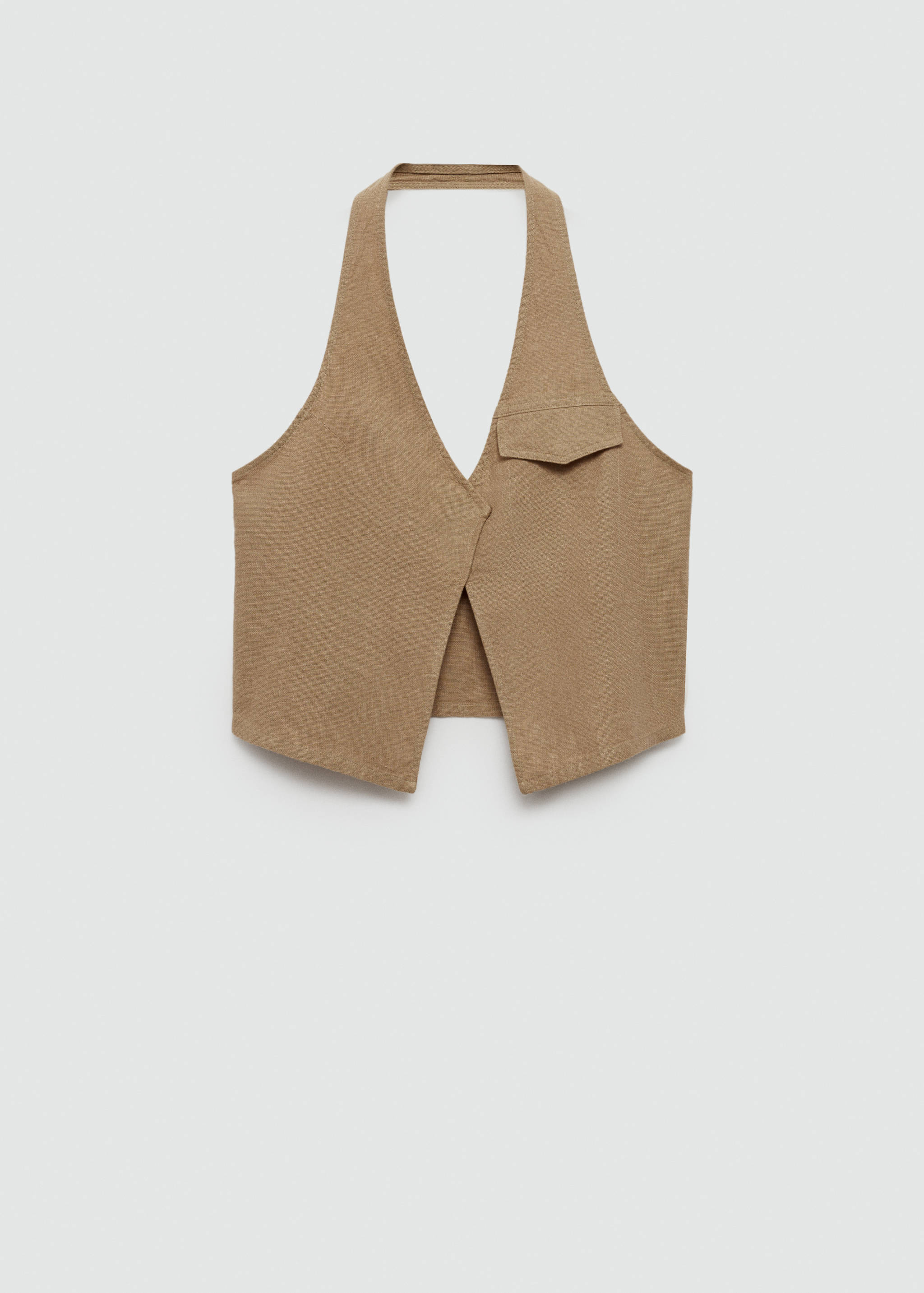 Top halter com bolso - Artigo sem modelo