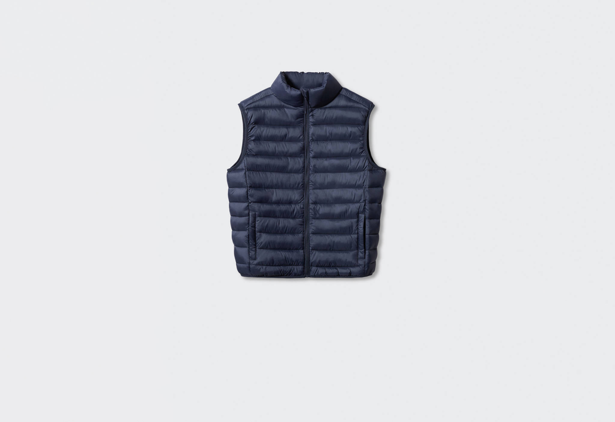 Quilted gilet - Panoramic plane