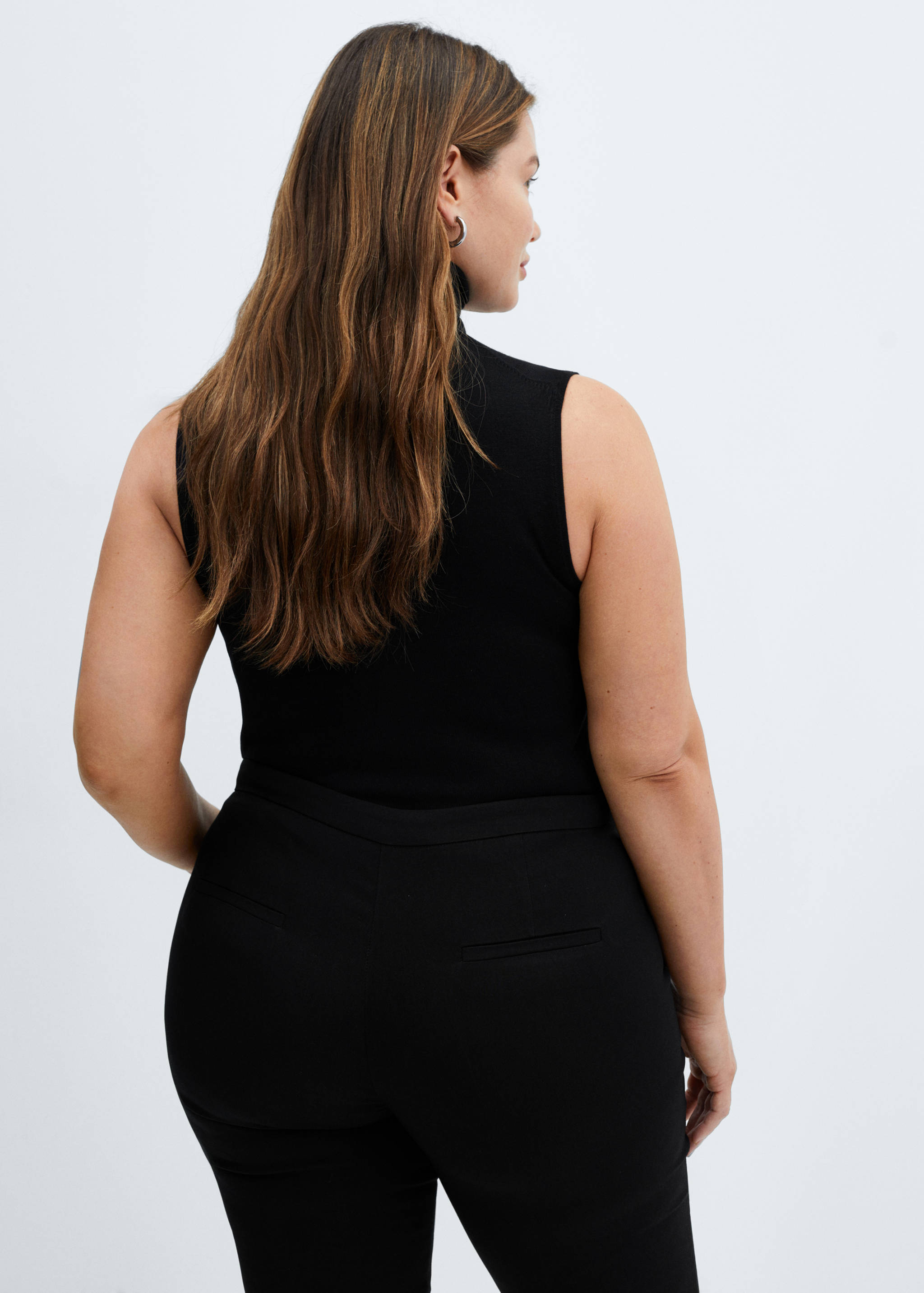 Crop skinny trousers - Details of the article 4