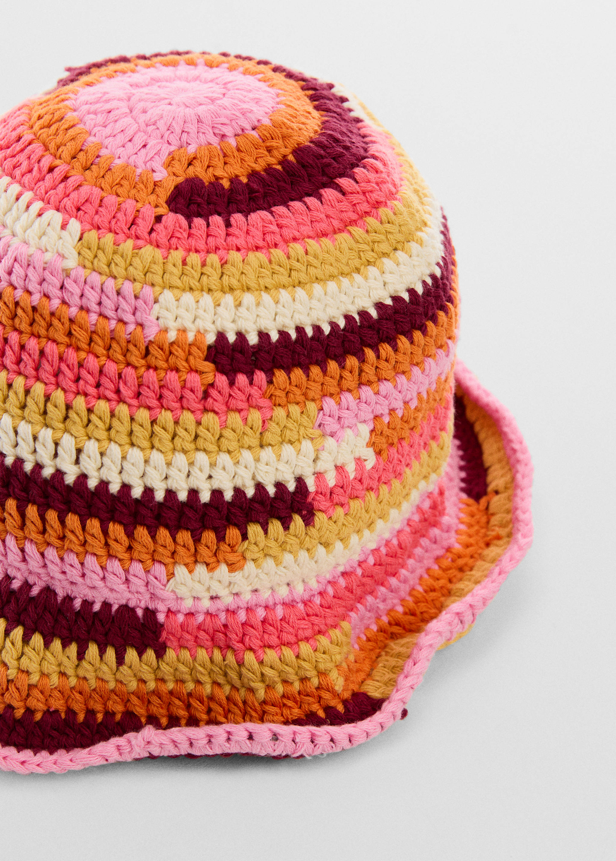 Cappello bucket crochet - Piano medio