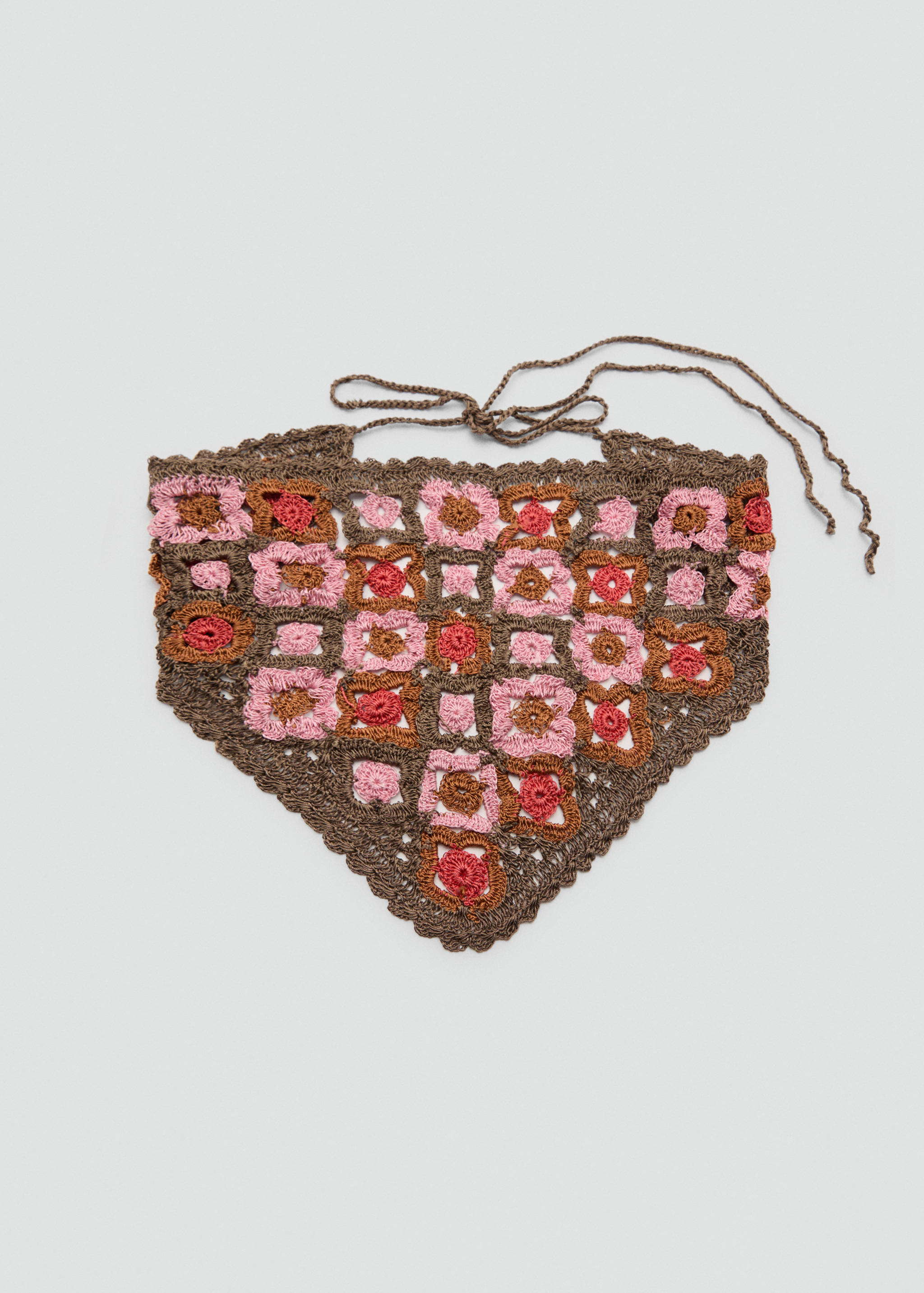 Crochet knit handkerchief - Article without model