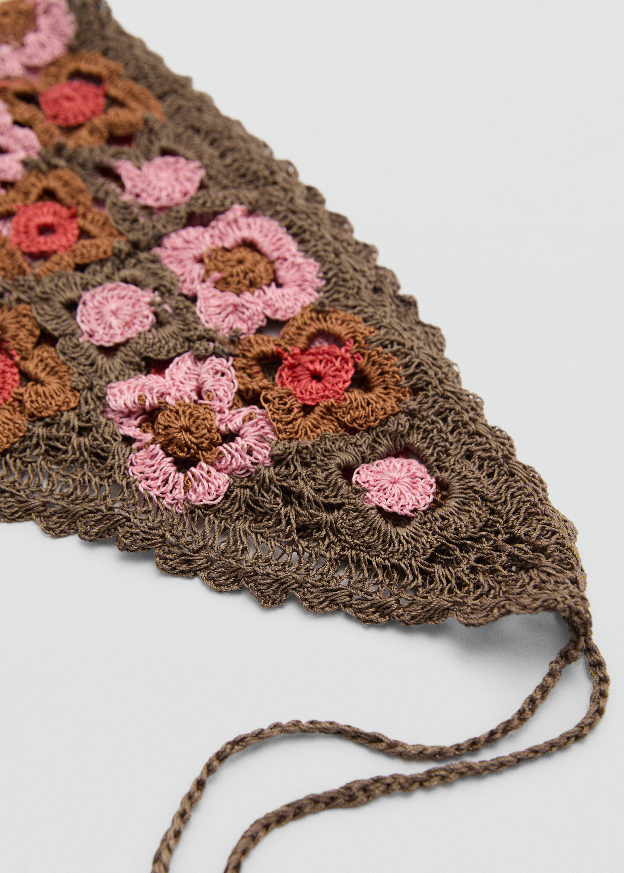 Crochet knit handkerchief - Details of the article 1