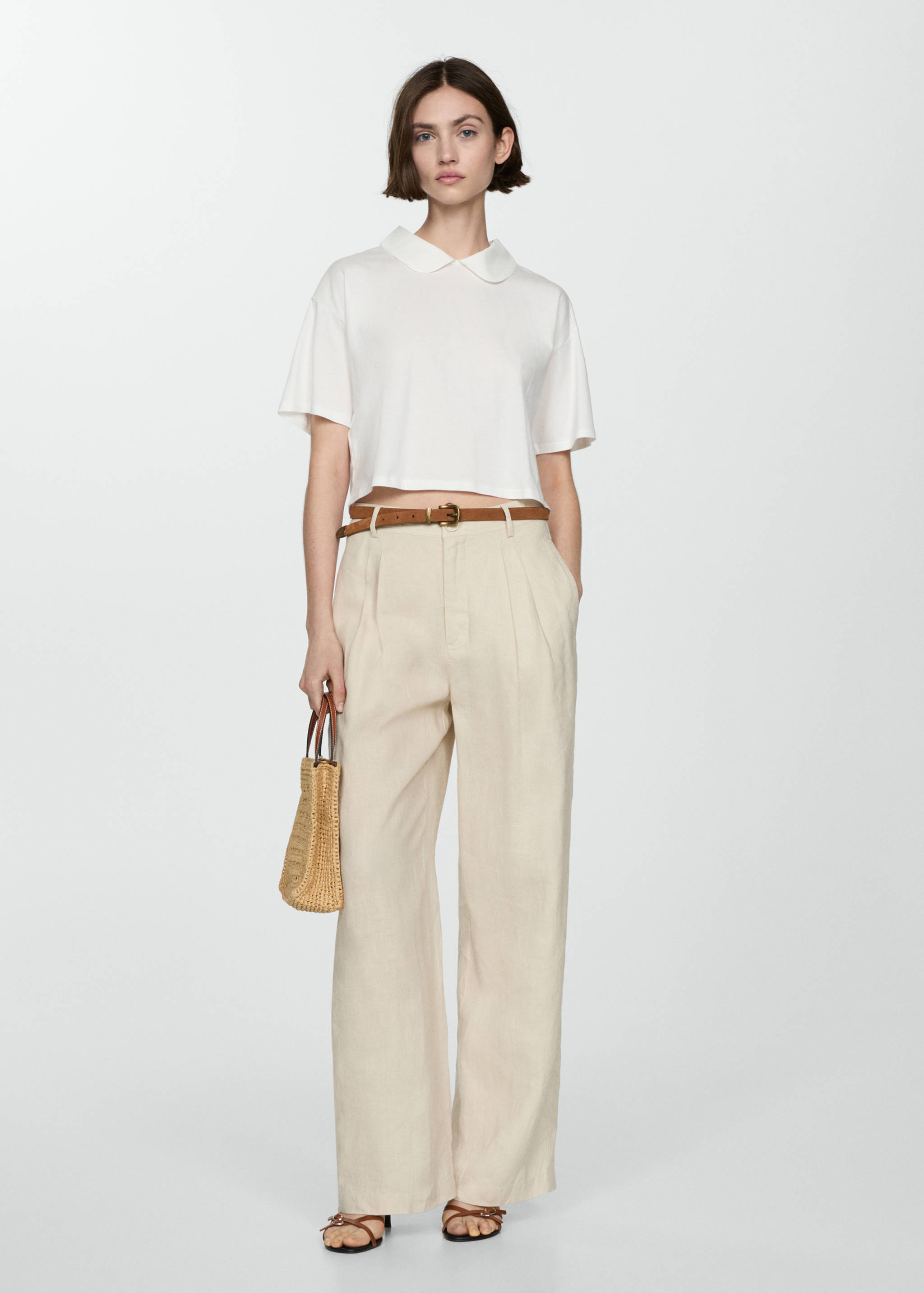 T-shirt col Claudine - Plan général