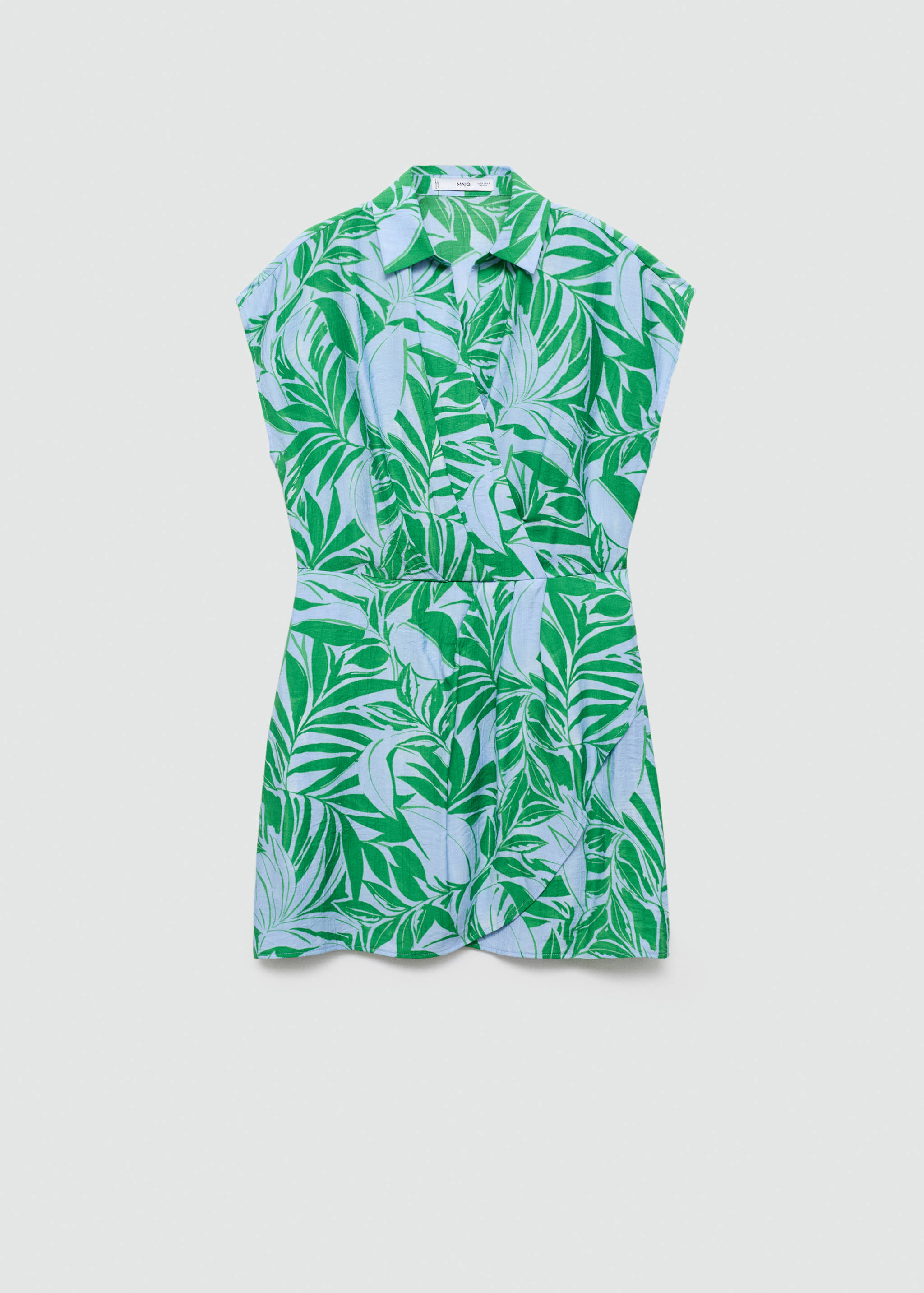 Print wrap dress - Article without model