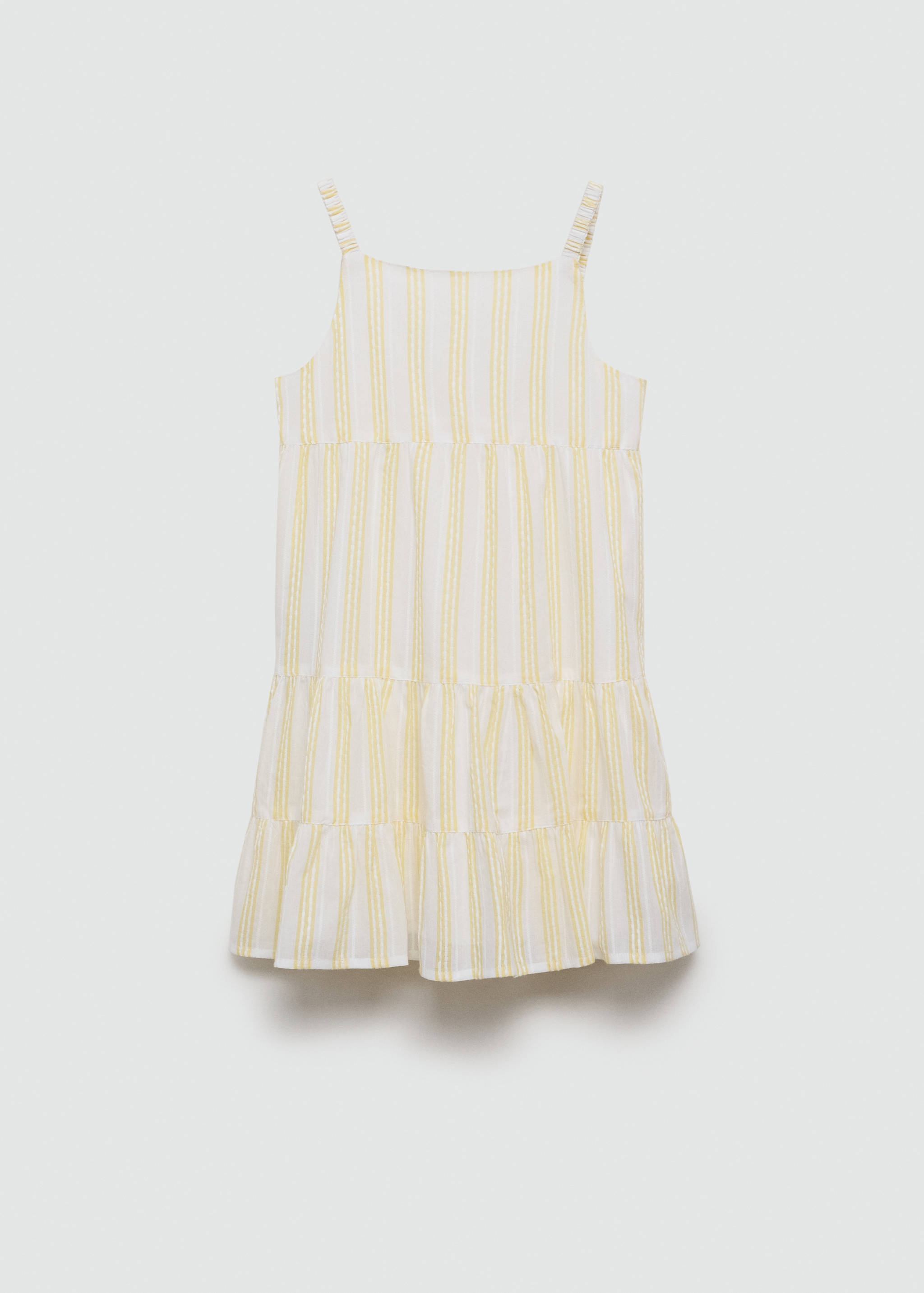 Ruffled striped dress - Article without model