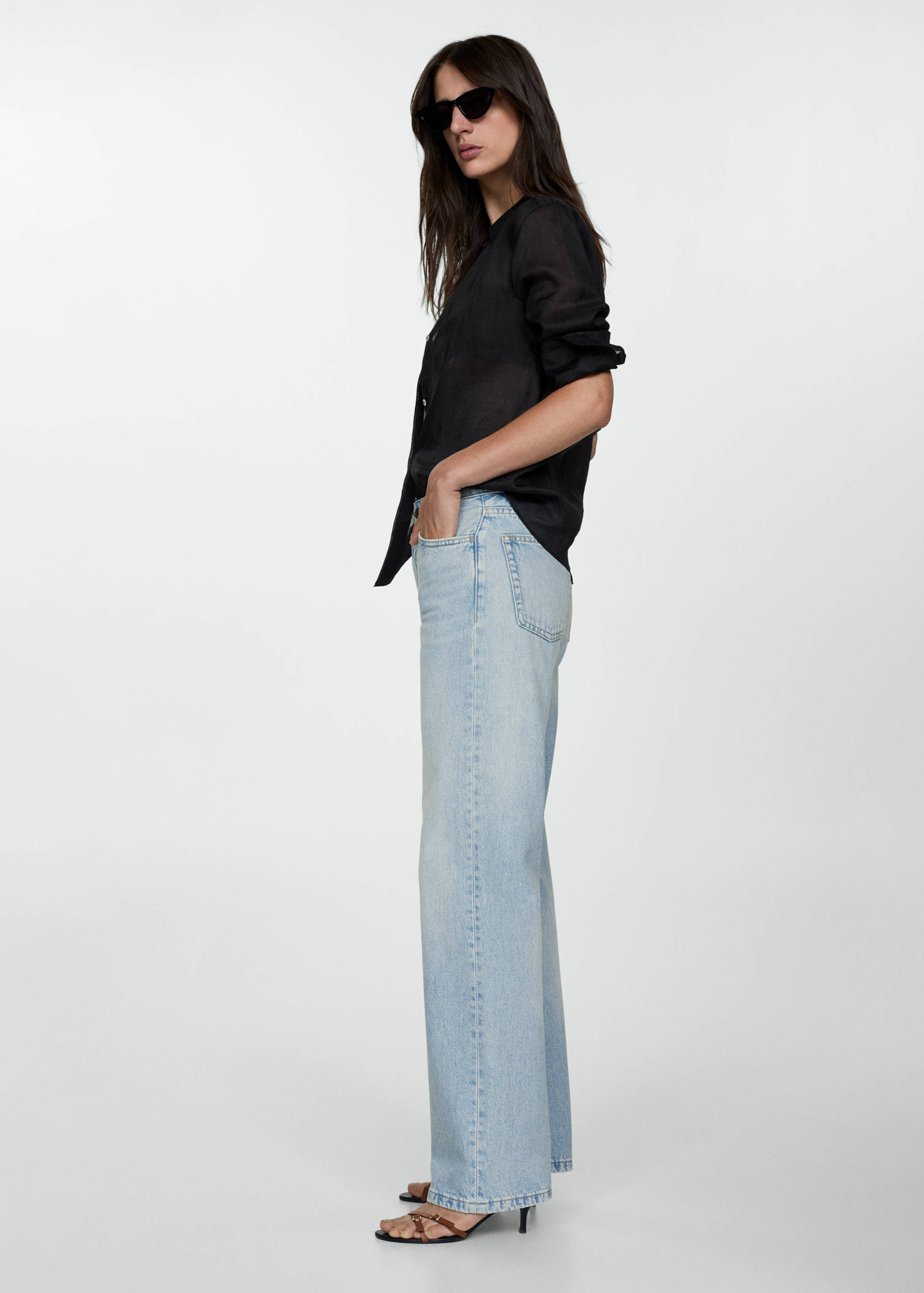 Miami medium-rise straight-fit jeans - Details of the article 2