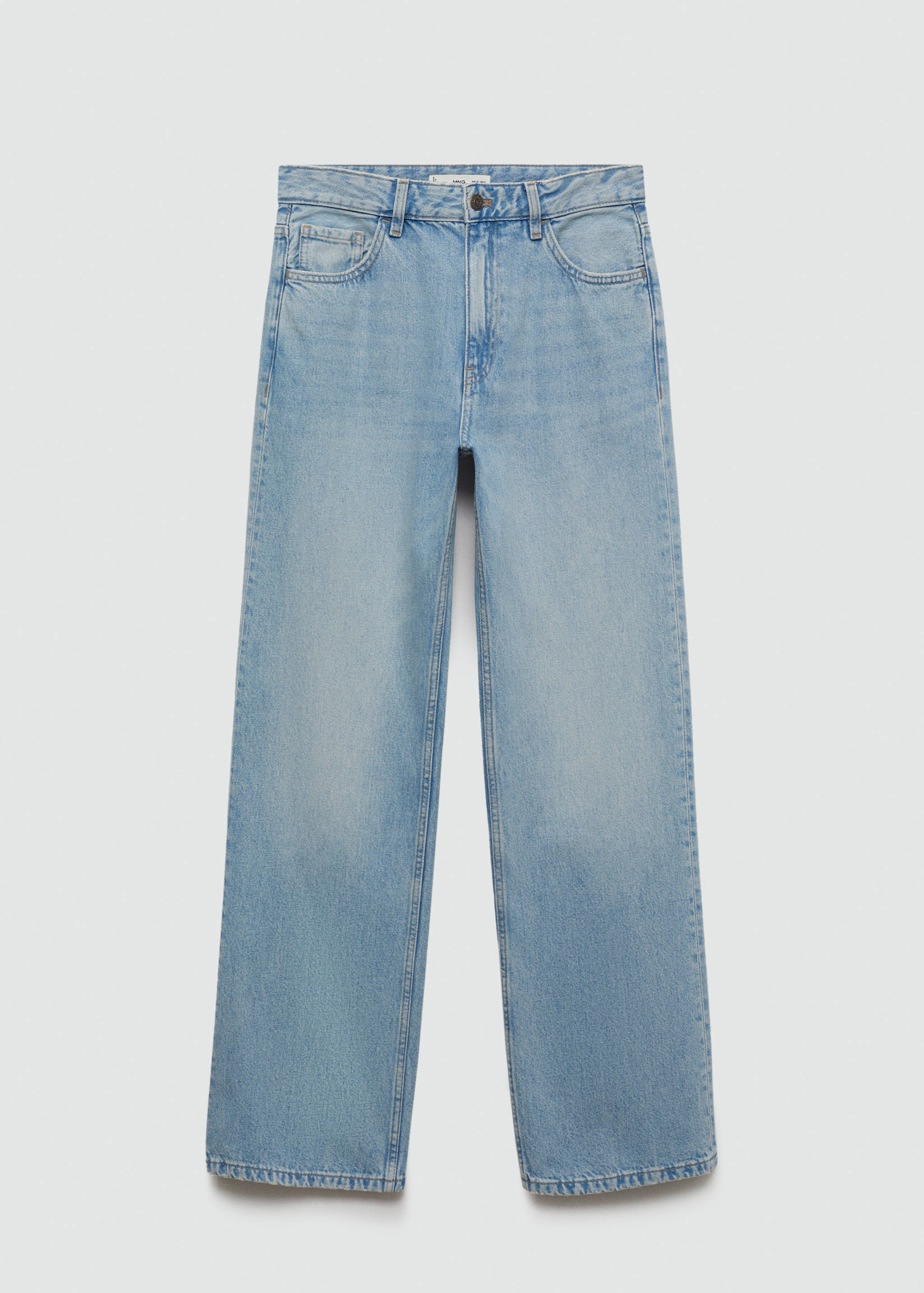 Miami medium-rise straight-fit jeans - Article without model