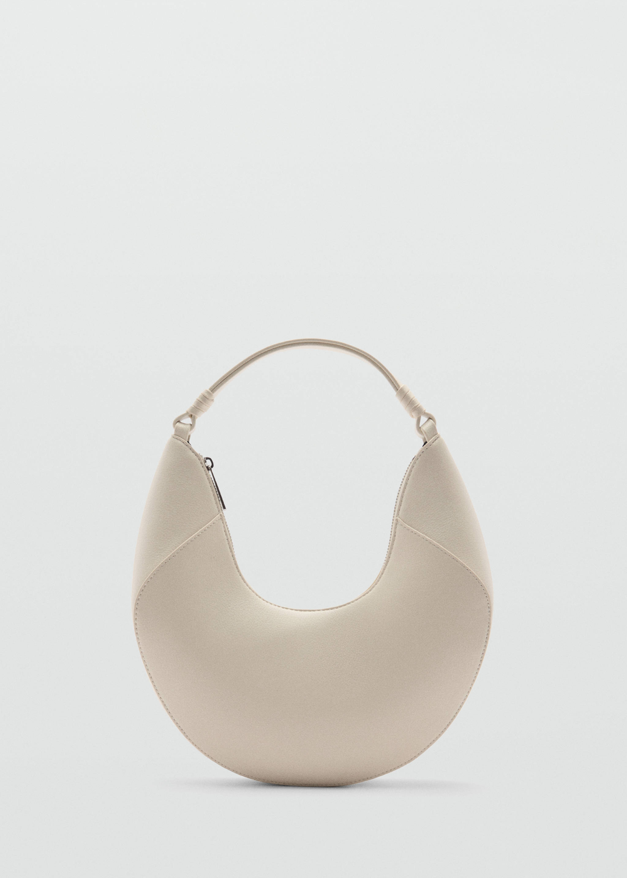 Faux-leather shoulder bag - Article without model