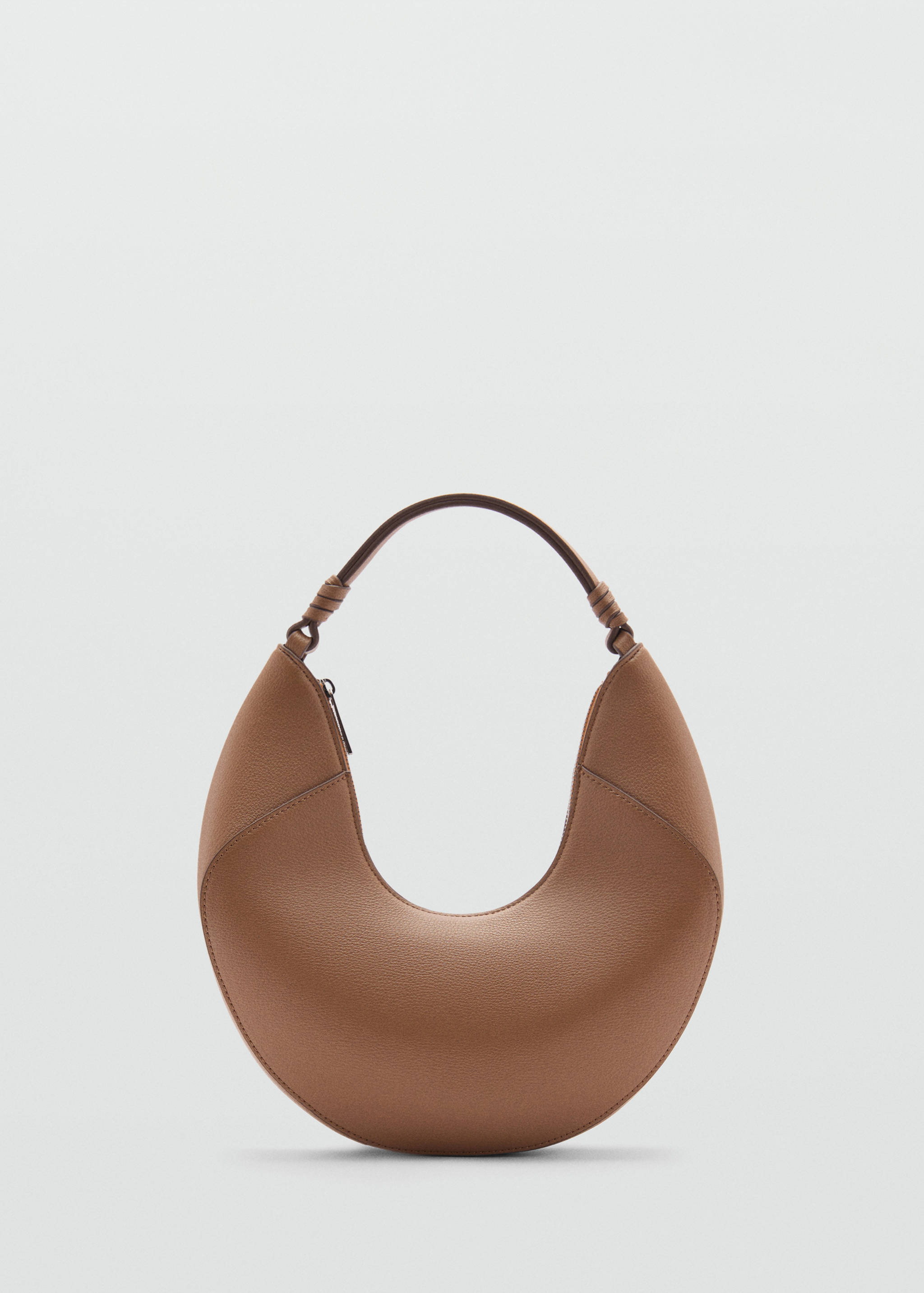 Faux-leather shoulder bag - Article without model