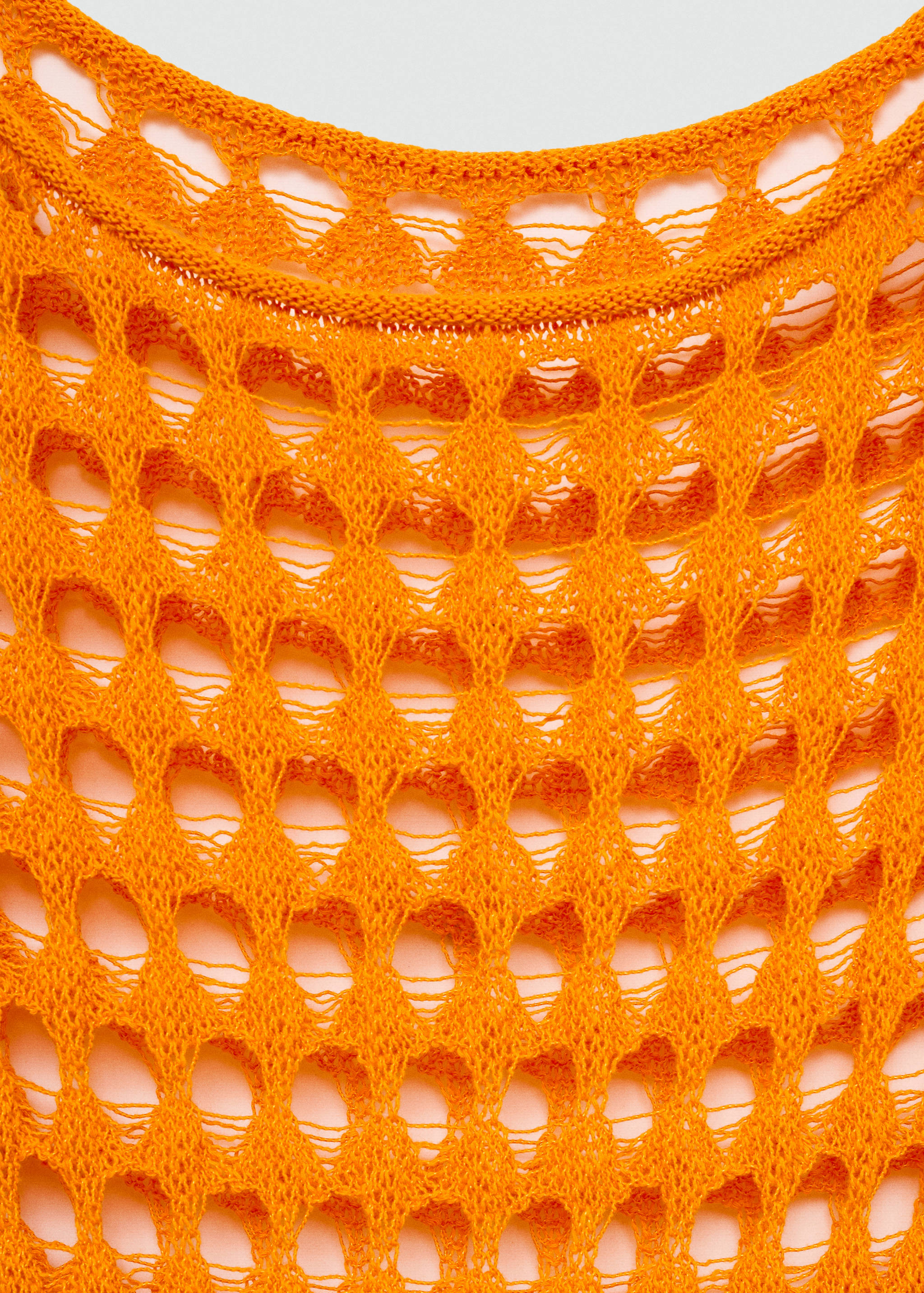 Robe longue maille ajourée - Détail de l'article 8