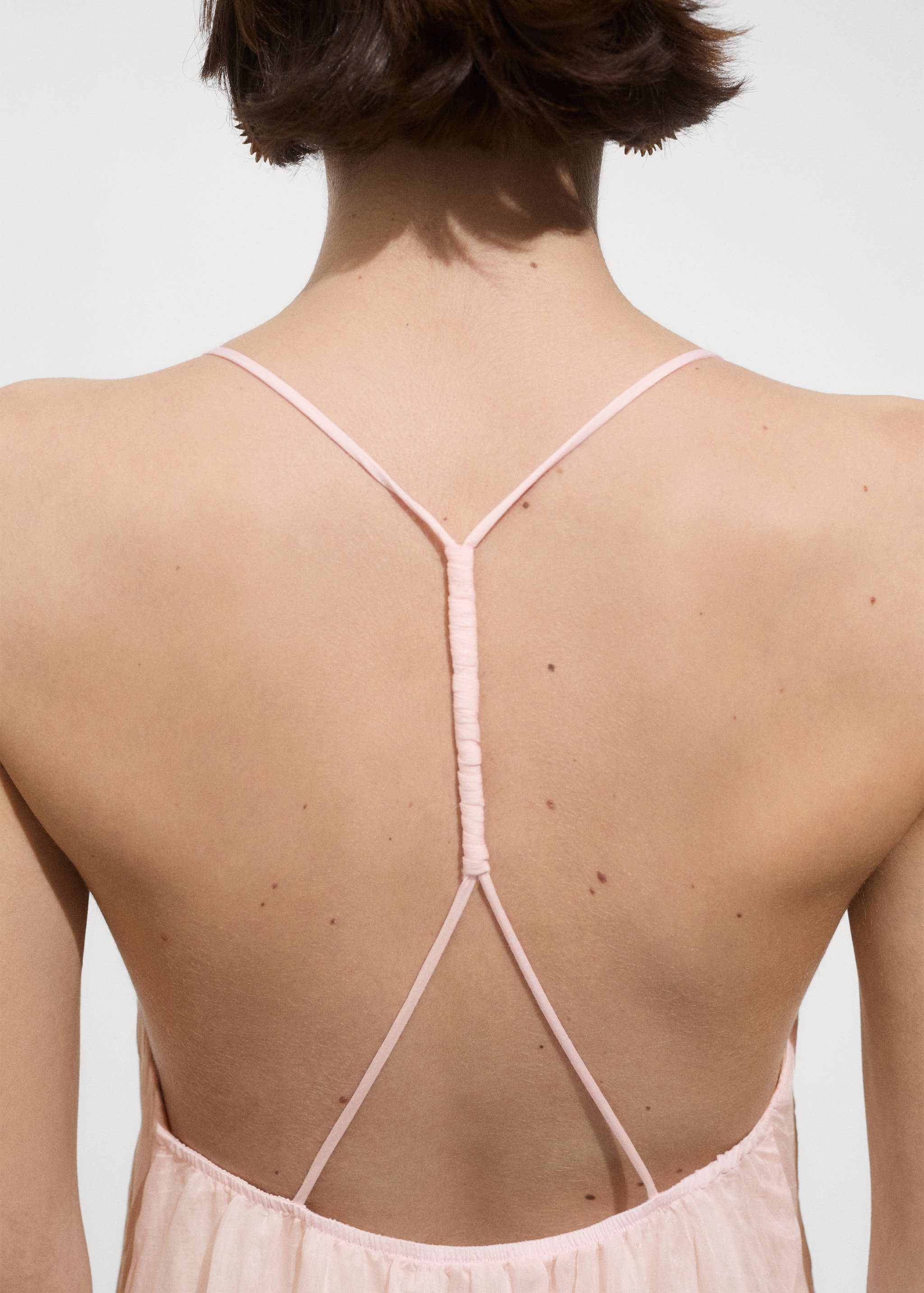 Rochie din lyocell cu imprimeu - Detaliu al articolului 6