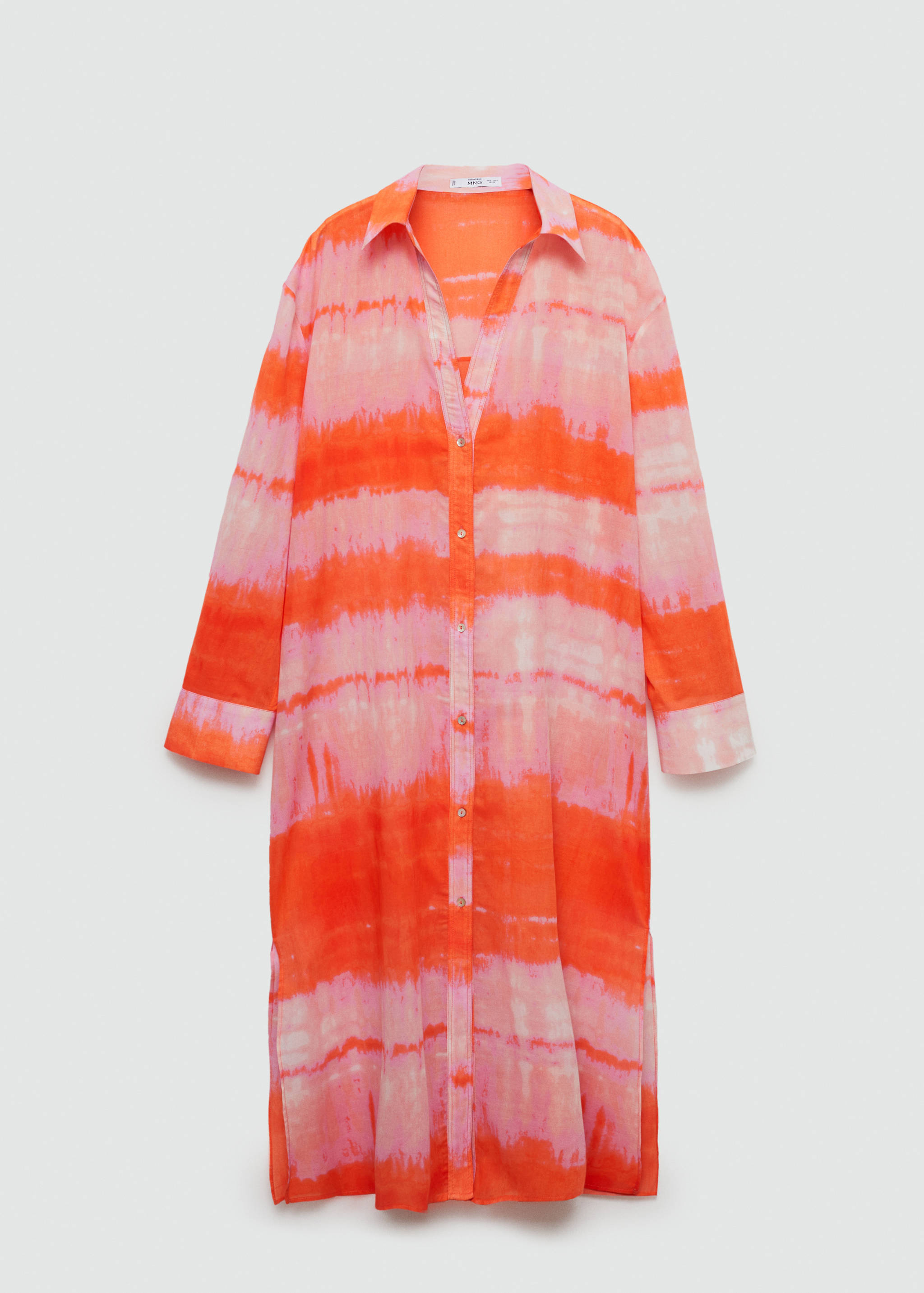 Vestido camisero estampado - Artículo sin modelo