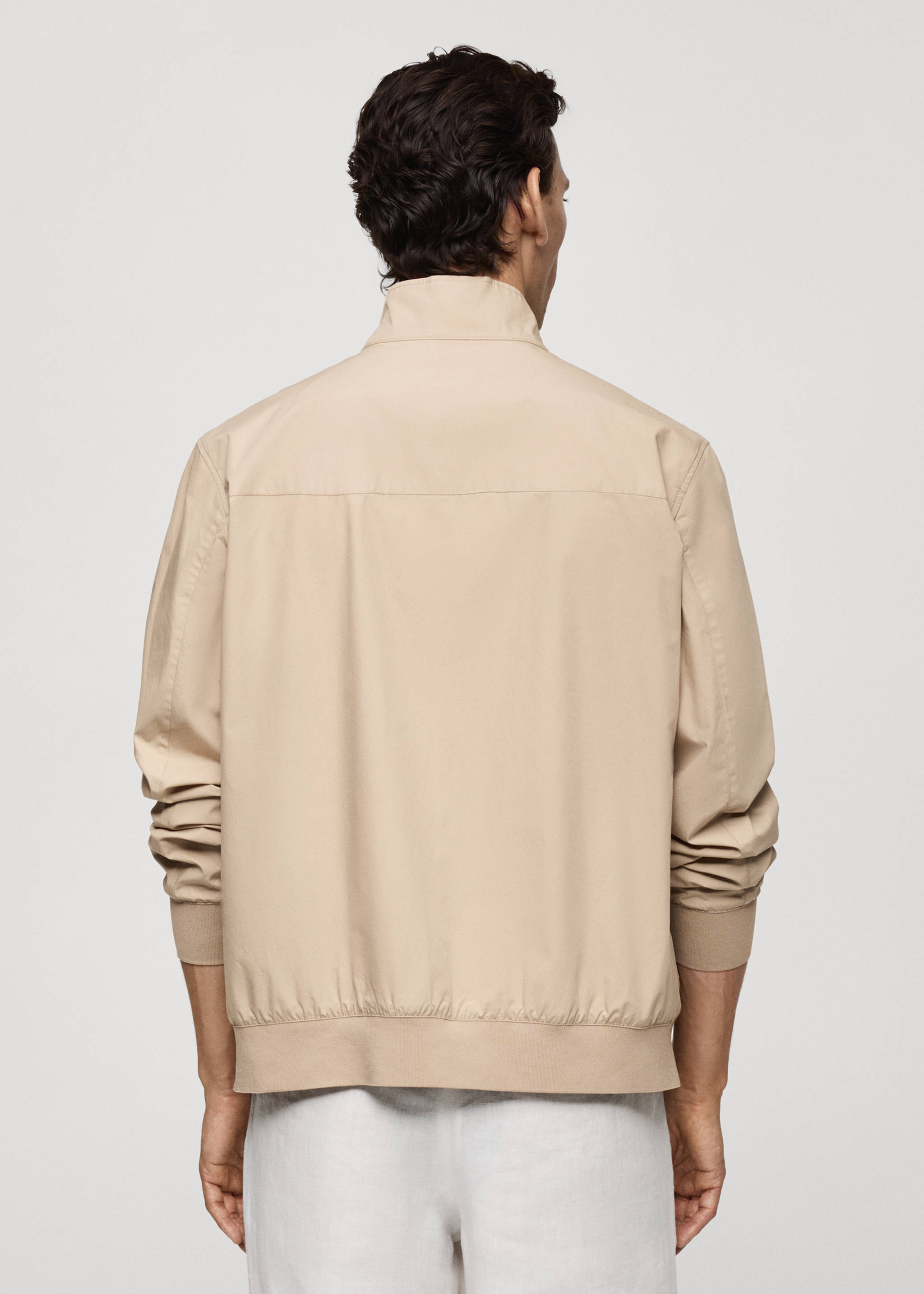 Jasje 100% katoen met zakken - Achterkant van het artikel