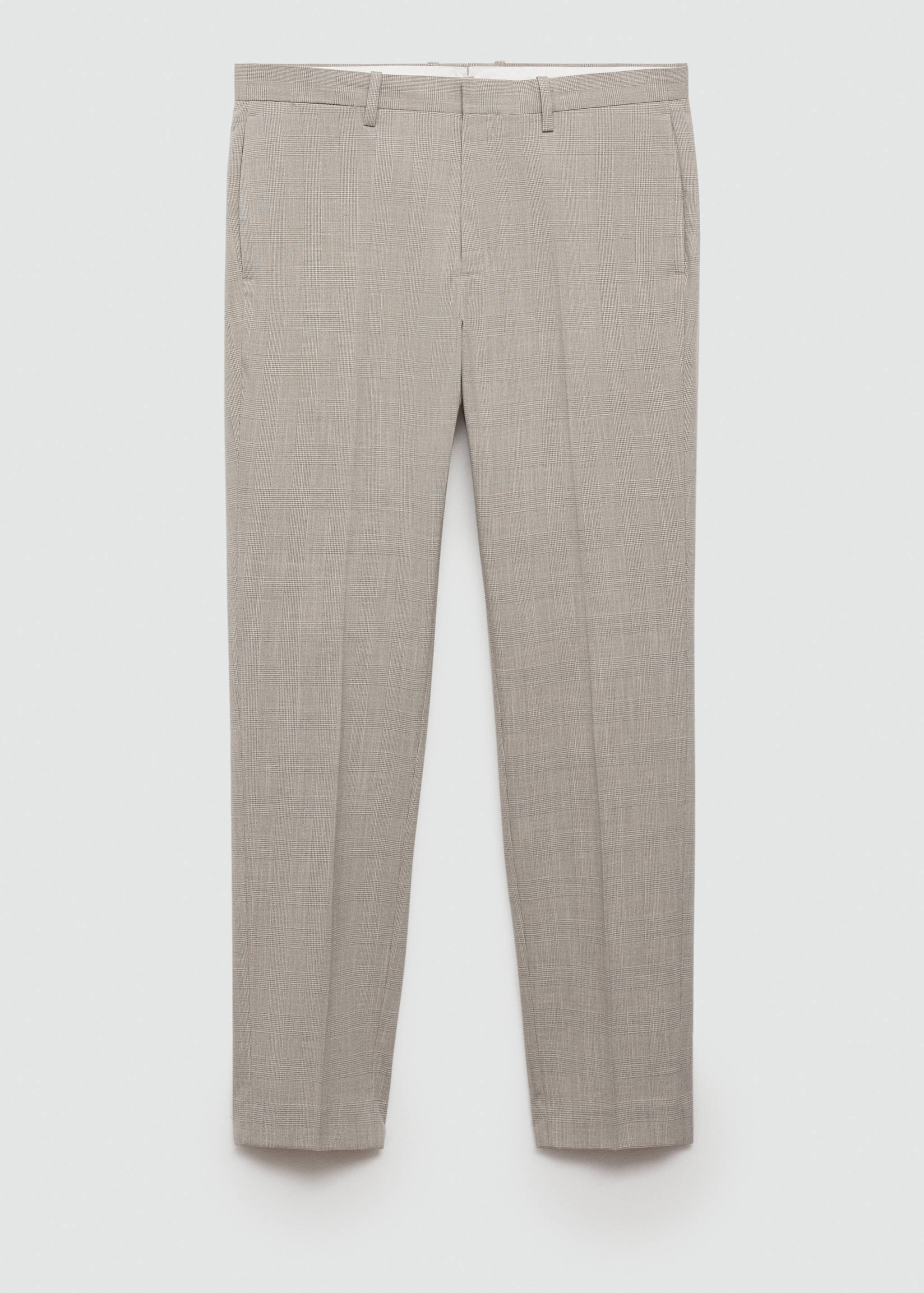 Stretch fabric super slim-fit suit trousers - Article without model