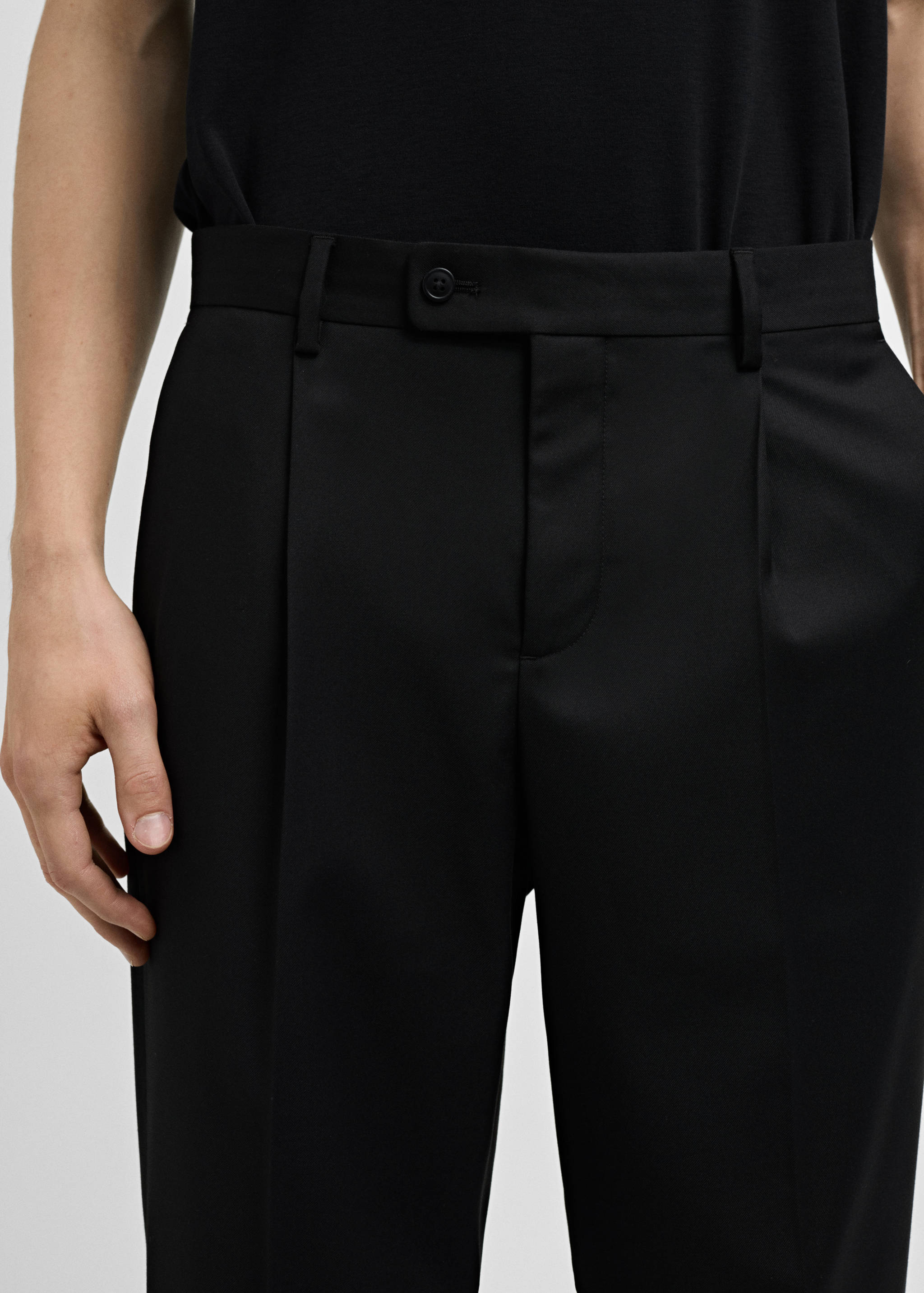 Pantalon de costume regular fit - Détail de l'article 1
