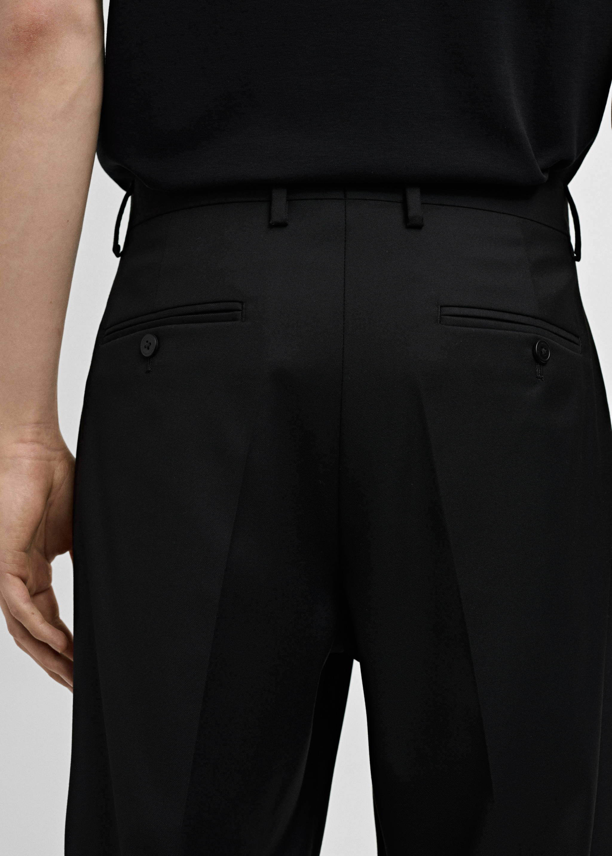Pantalon de costume regular fit - Détail de l'article 6