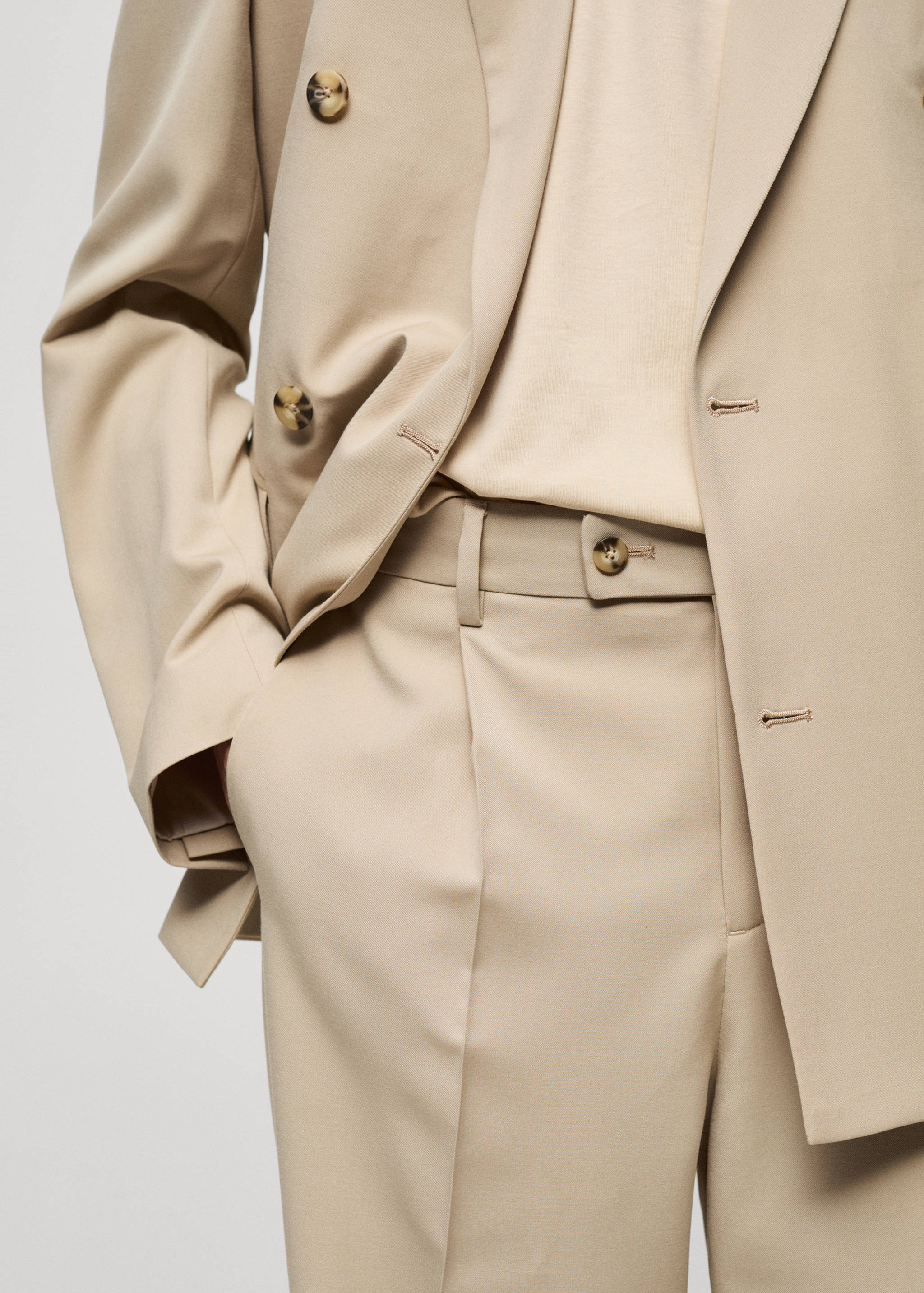 Pantalon de costume regular fit - Détail de l'article 1