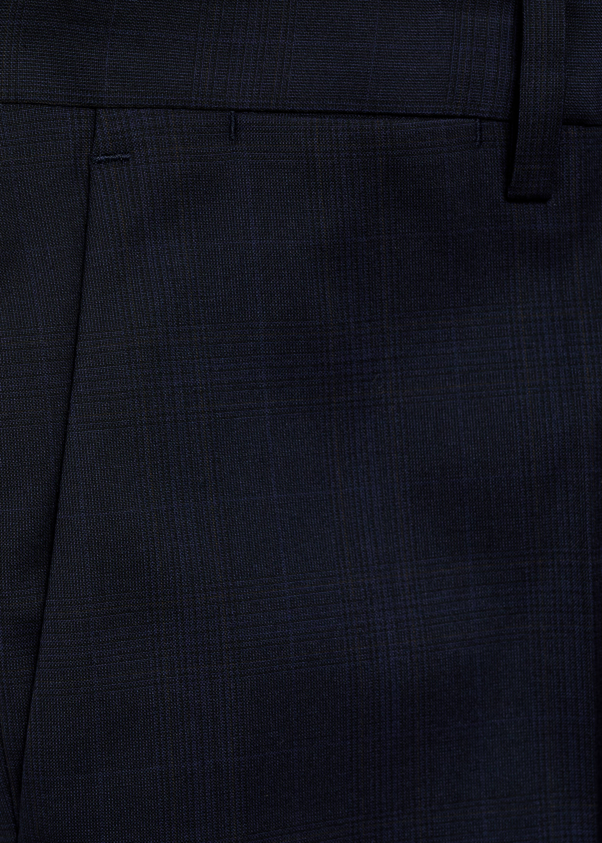 Milan slim-fit suit trousers - Details of the article 0