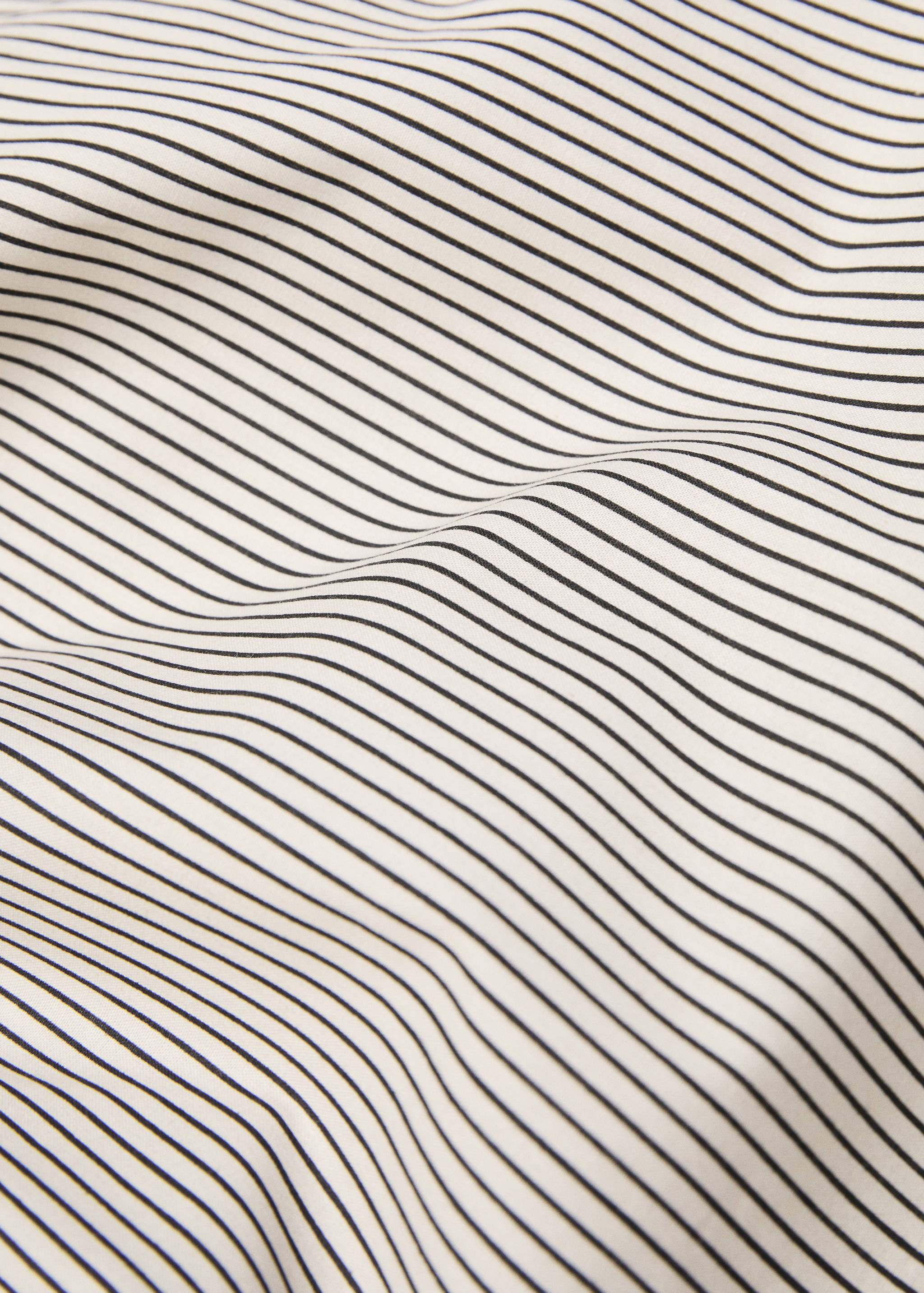 Povlak na přikrývku s dvojbarevným proužkem, na postel 90 cm - Detail zboží 2