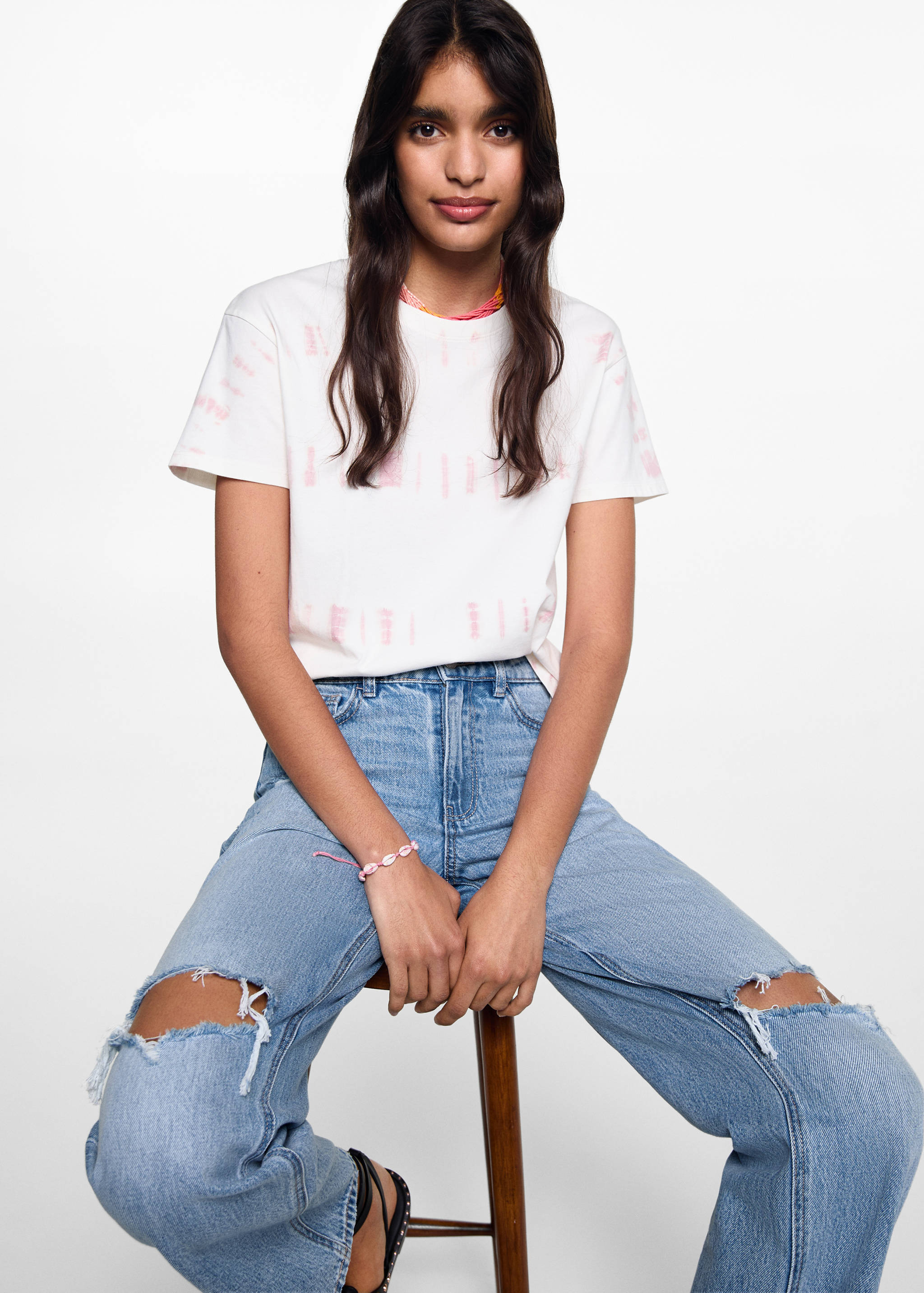 Jean droit taille normale déchiré - Détail de l'article 2