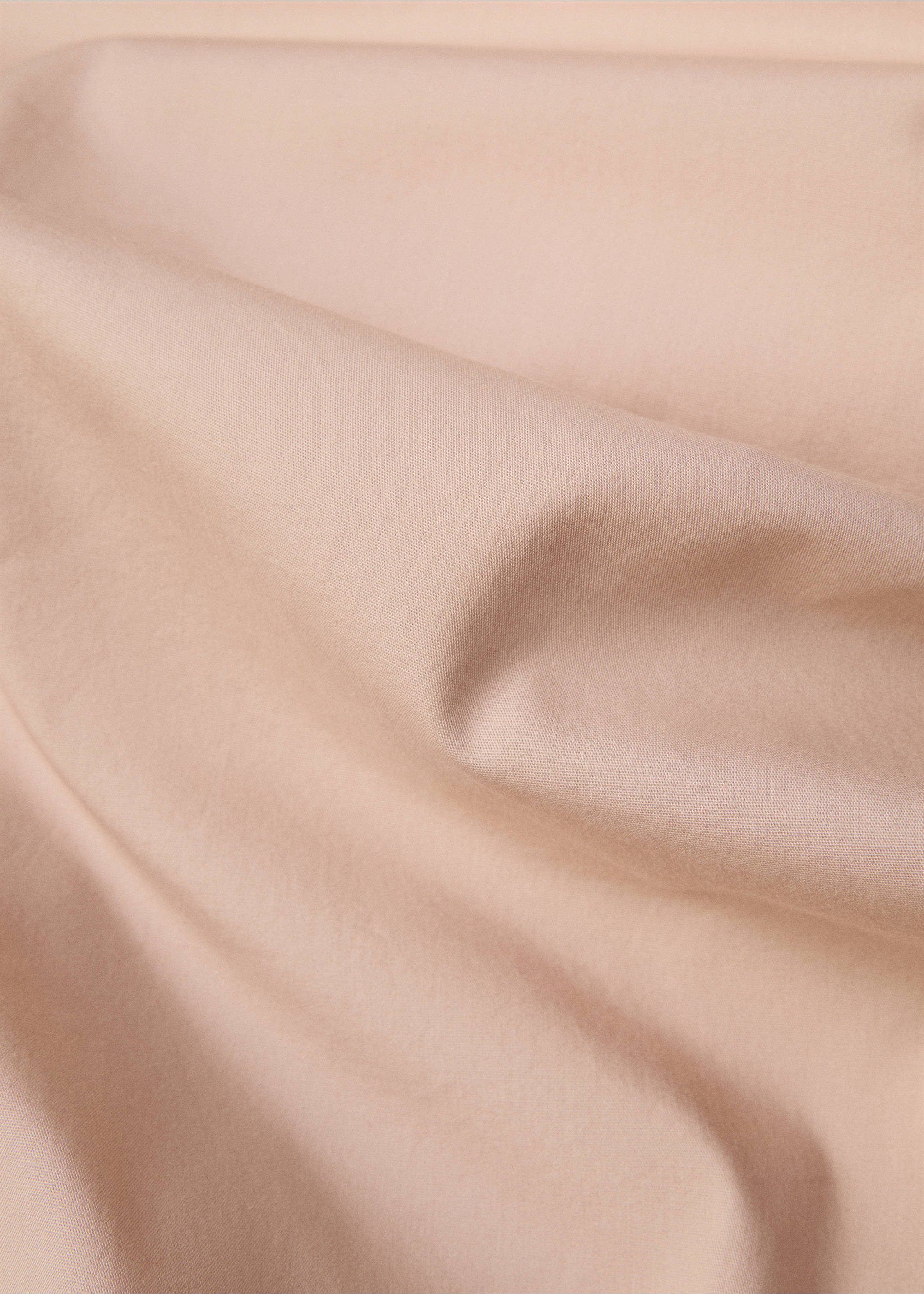 Two-tone reversible duvet cover for 150cm bed - Details of the article 2, Pink. Ref: 77000627-00.