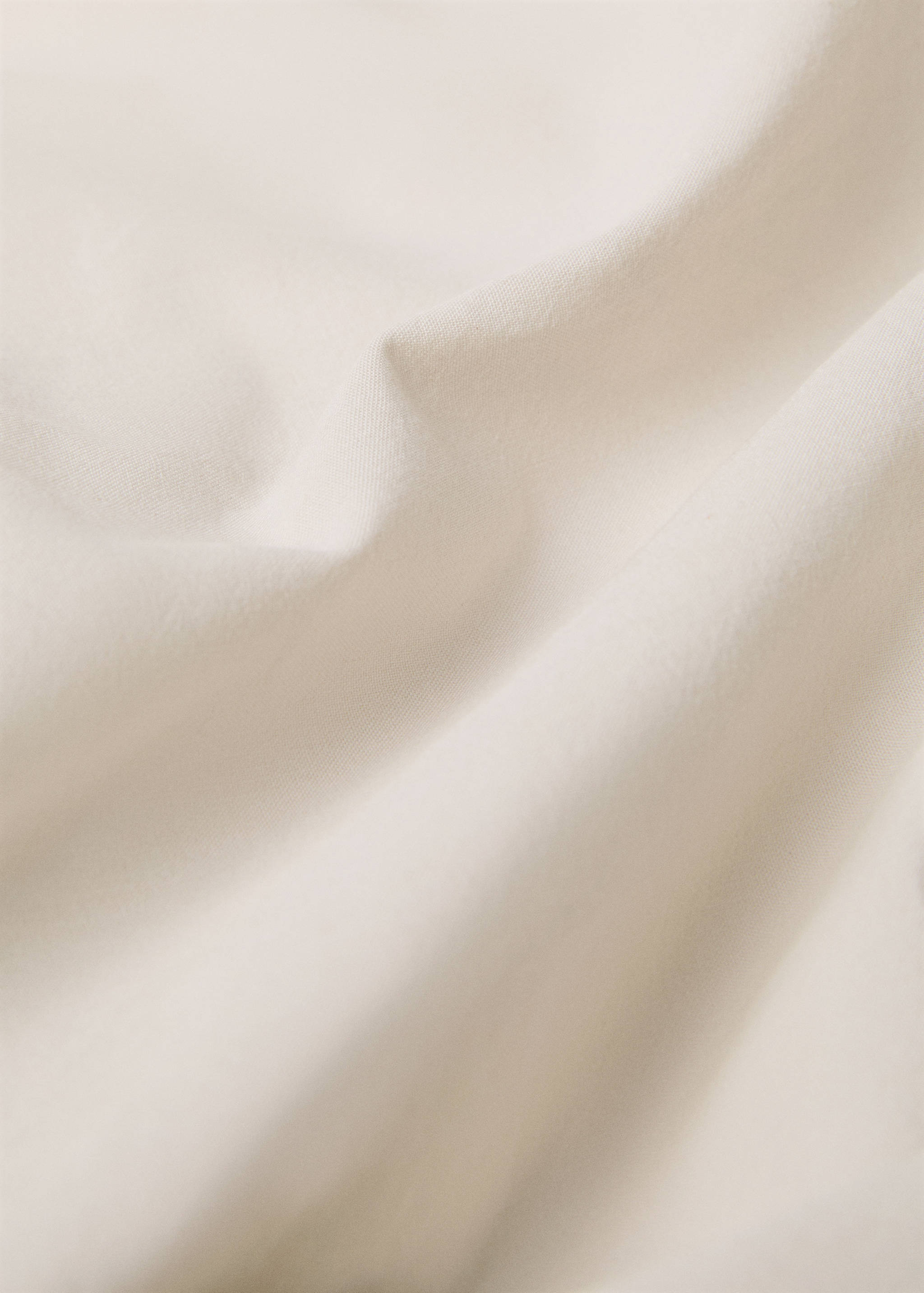 Washed cotton duvet cover for king bed - Details of the article 2