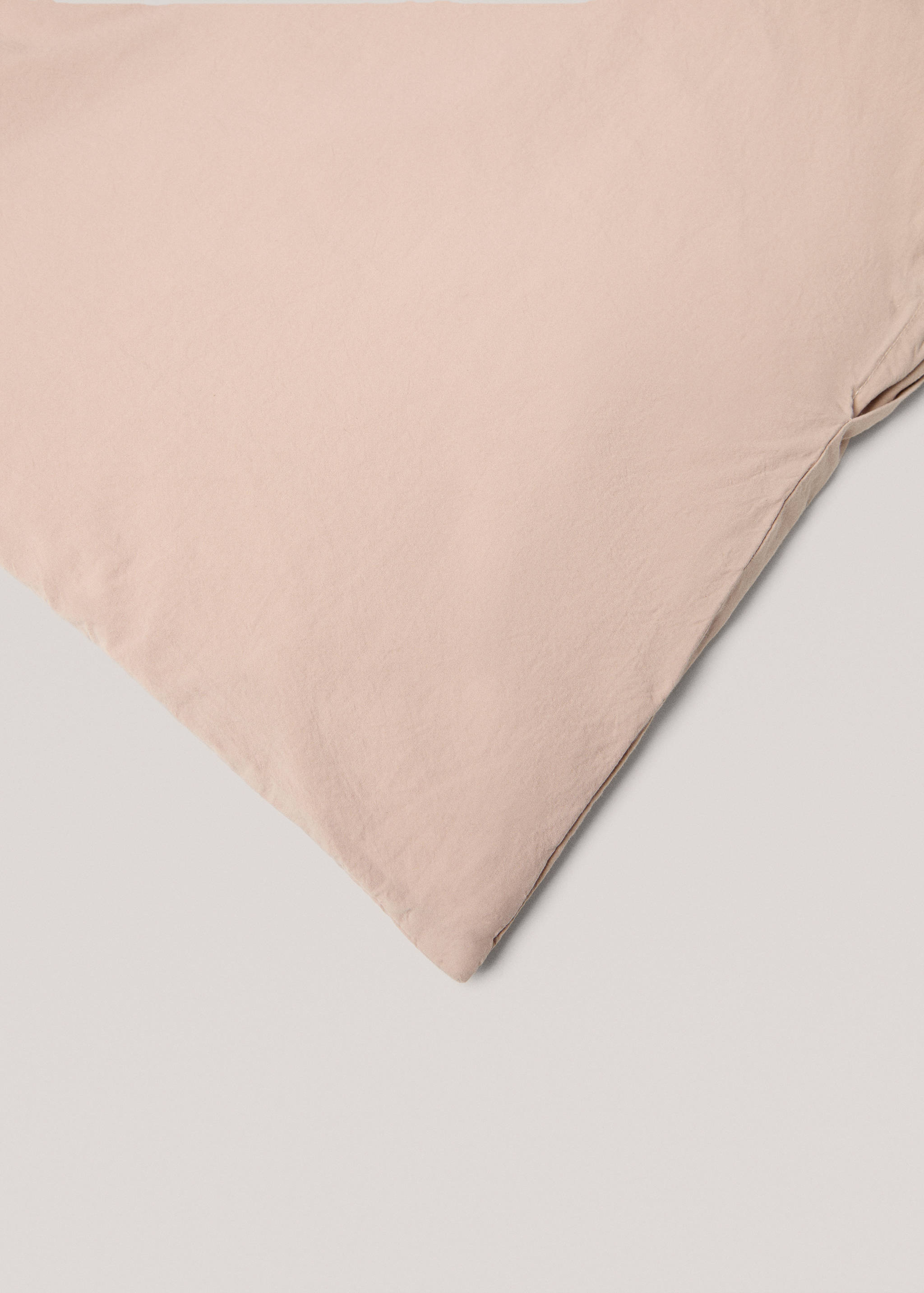 Washed cotton duvet cover for king bed - Details of the article 3