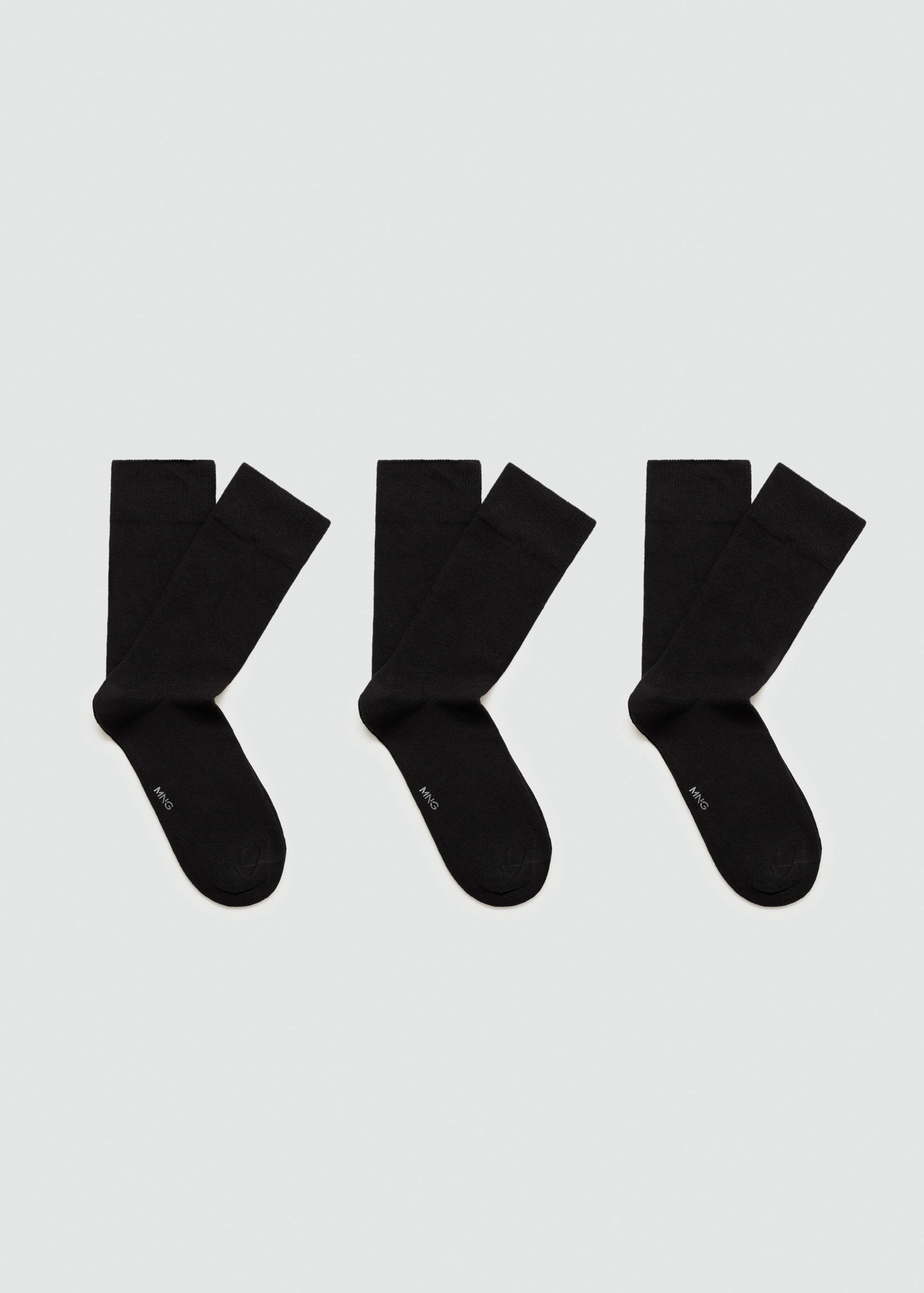 Pack of 3 cotton socks - Article without model