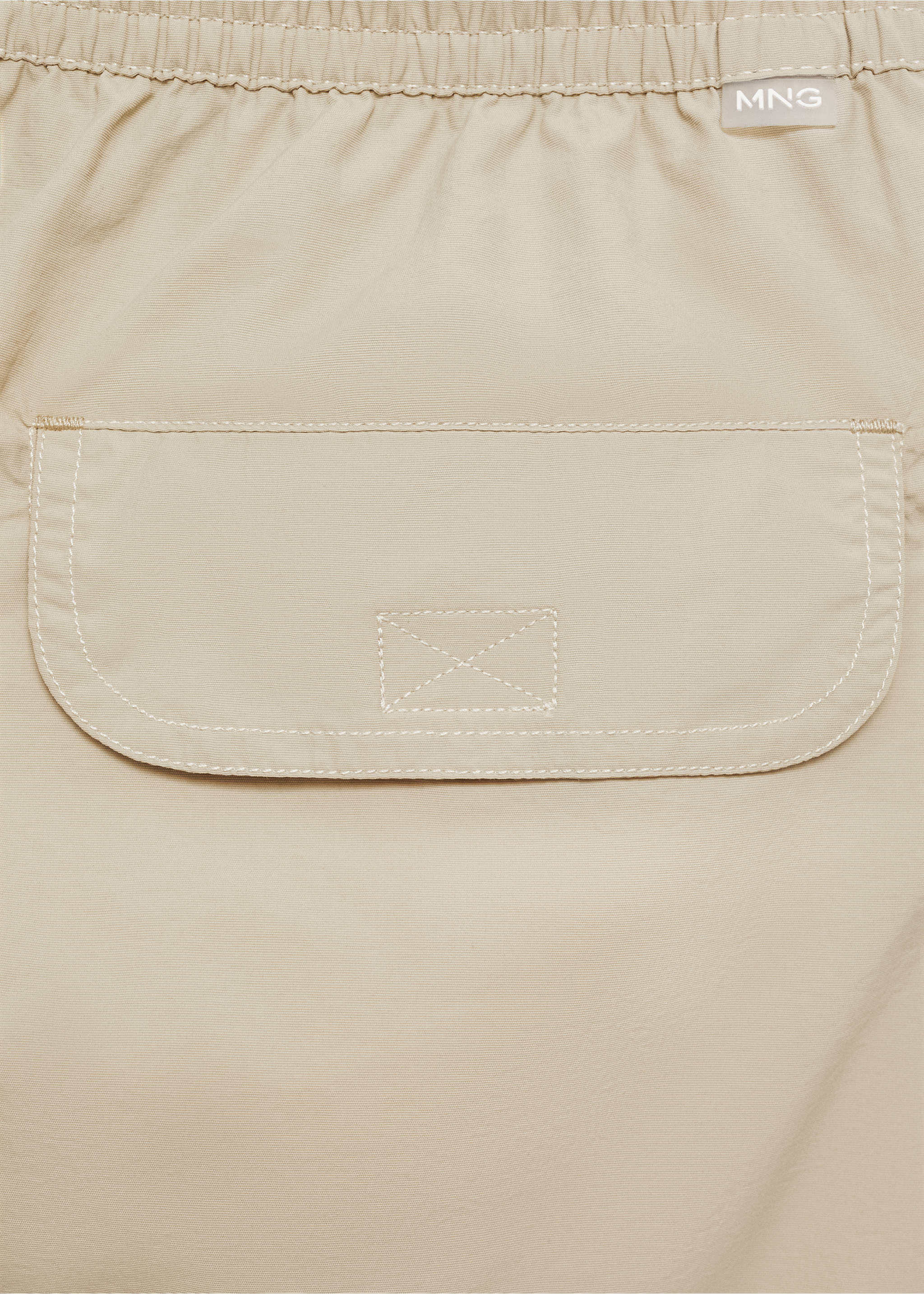 Maillot de bain uni cordon - Détail de l'article 0, Sable. Ref: 77000643-00.