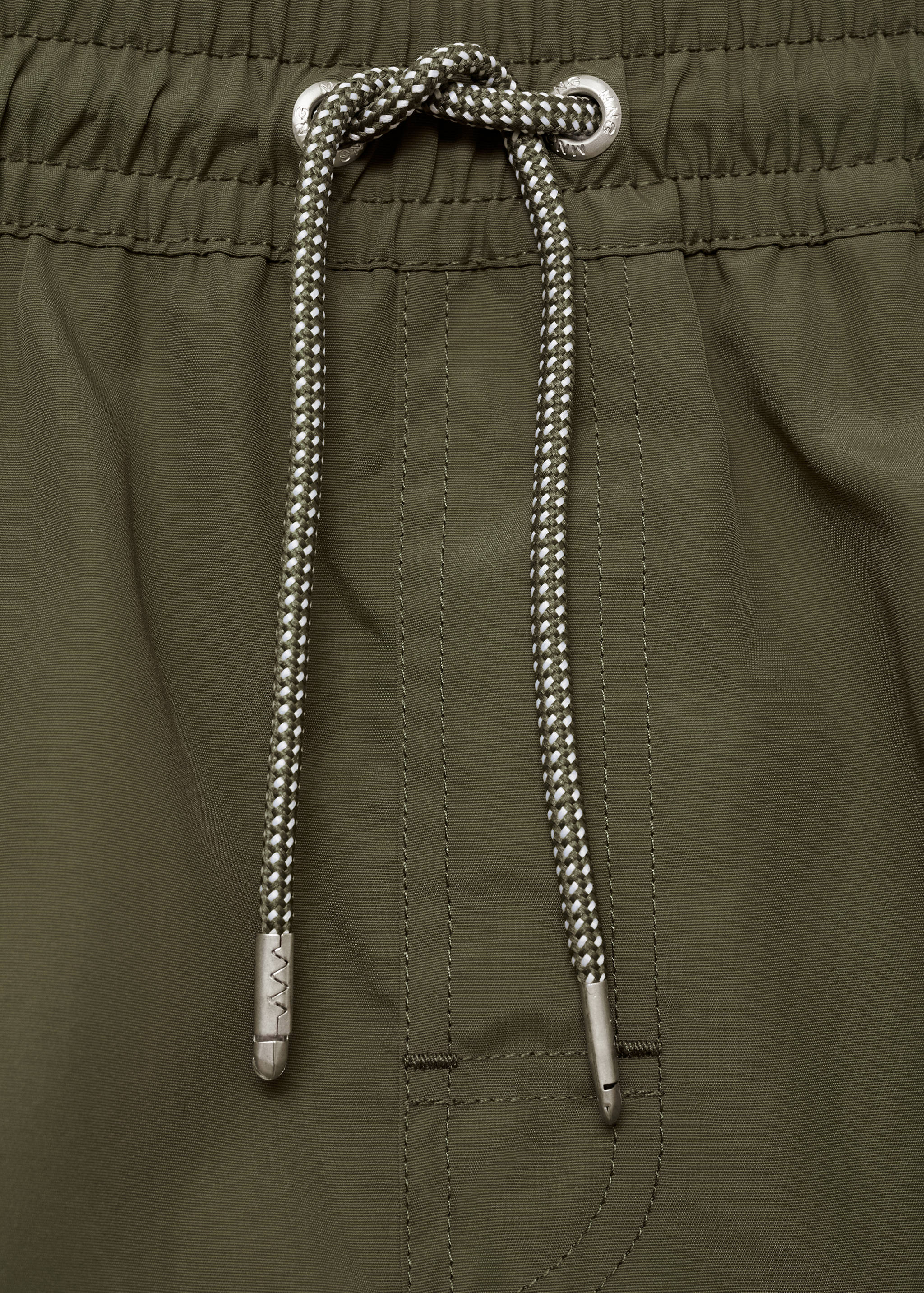 Plain lace swimsuit - Details of the article 8