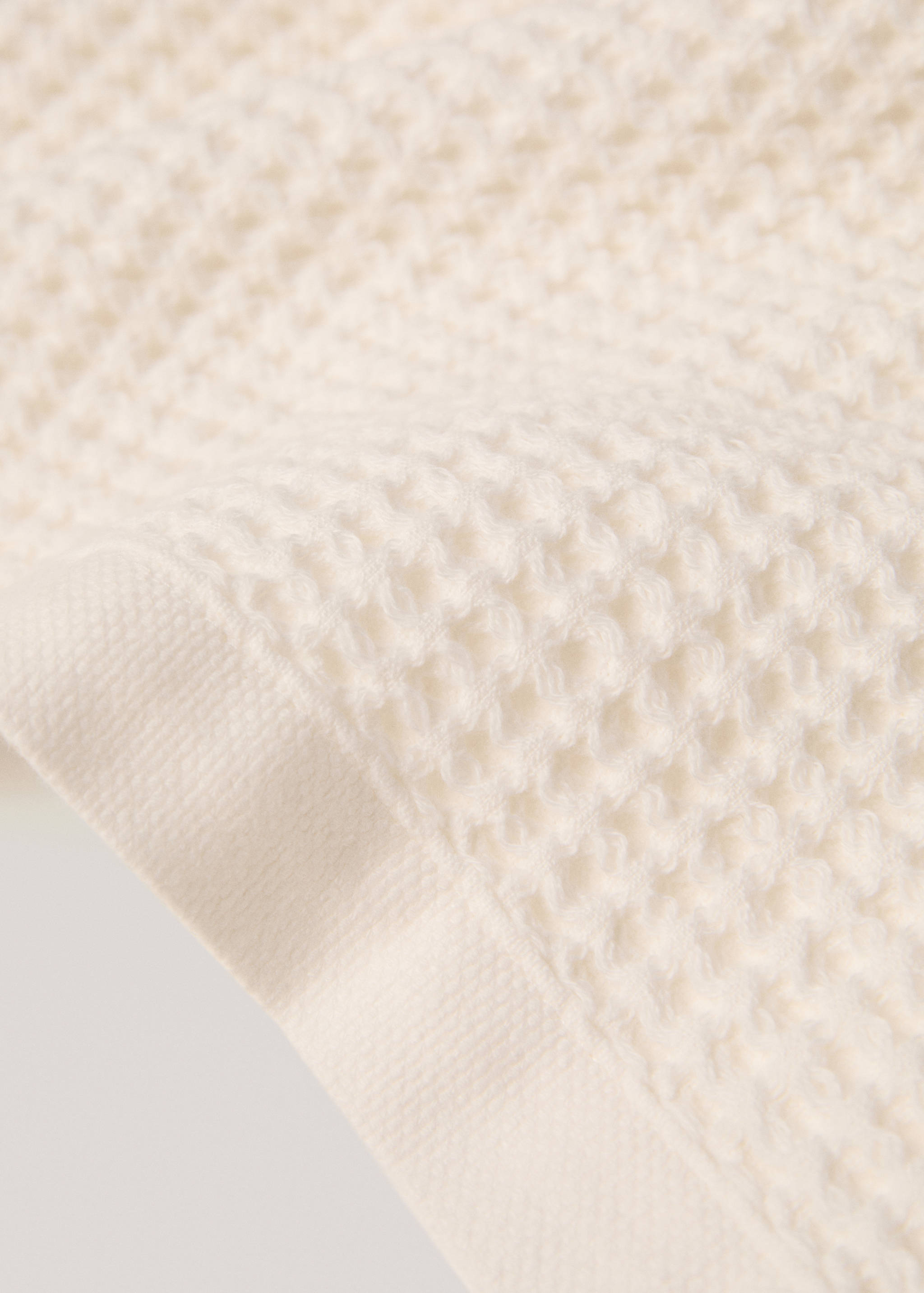 Washed waffle bath towel - Details of the article 2
