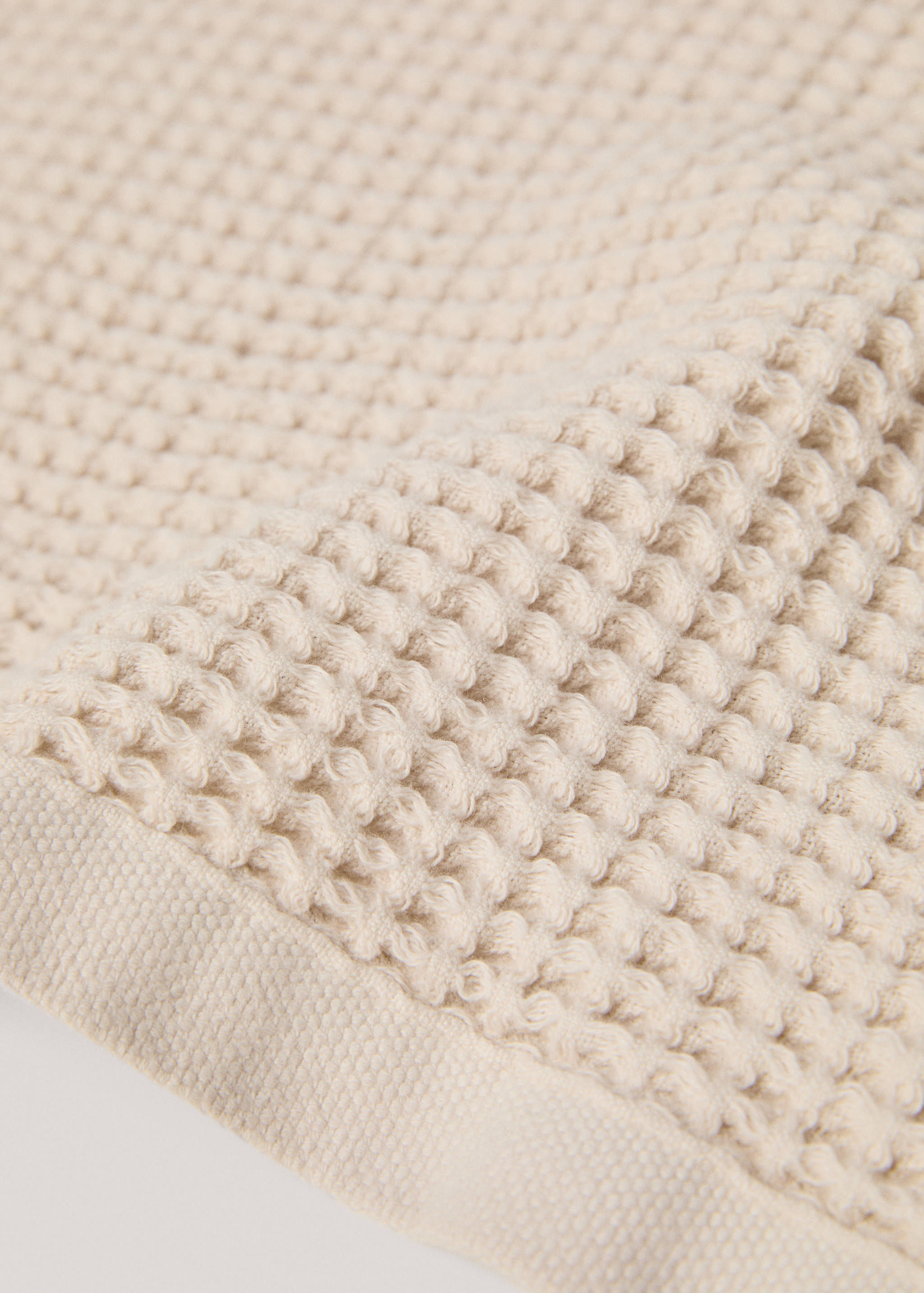 Washed waffle bath towel - Details of the article 2