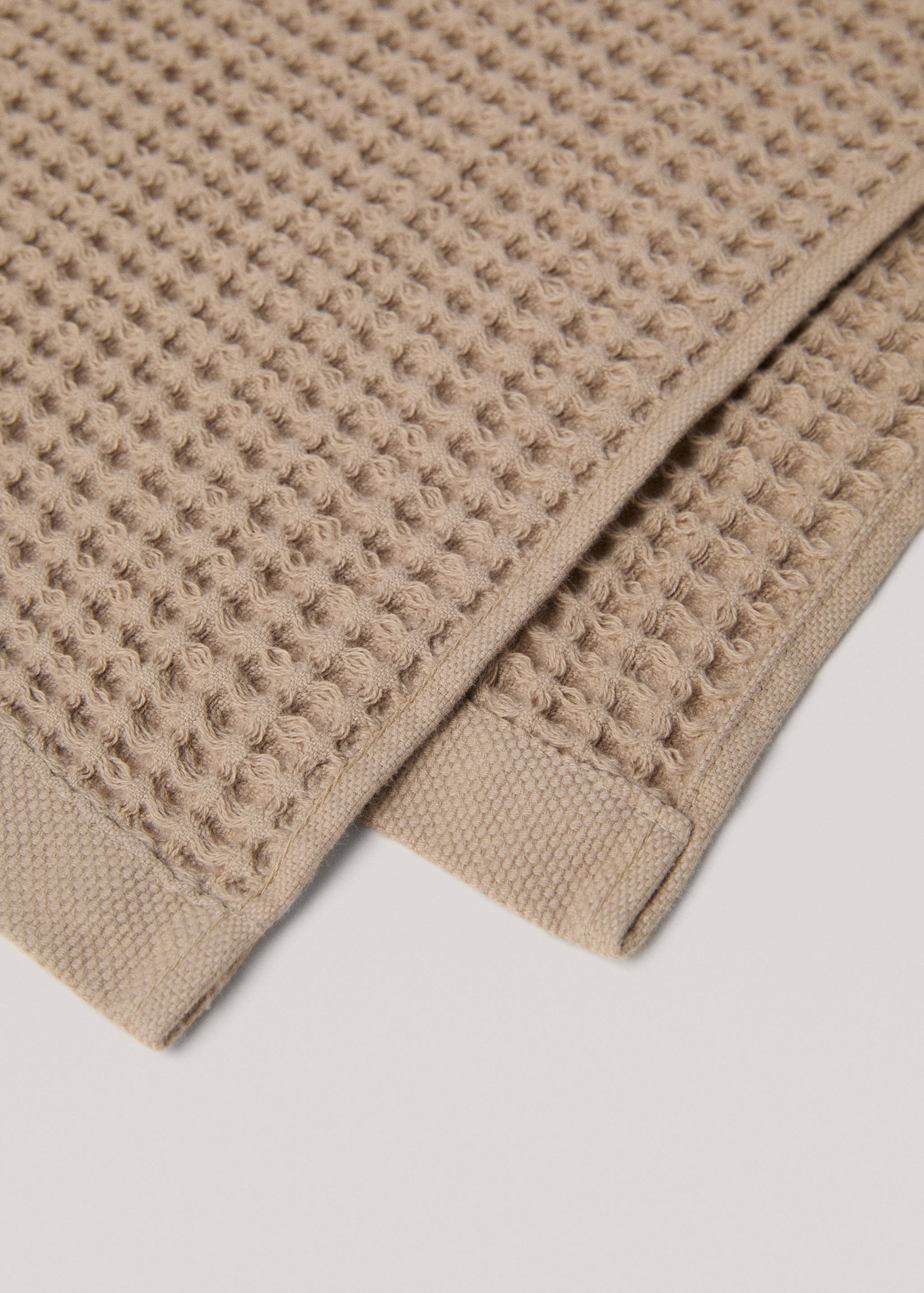 Washed waffle bath towel - Details of the article 1