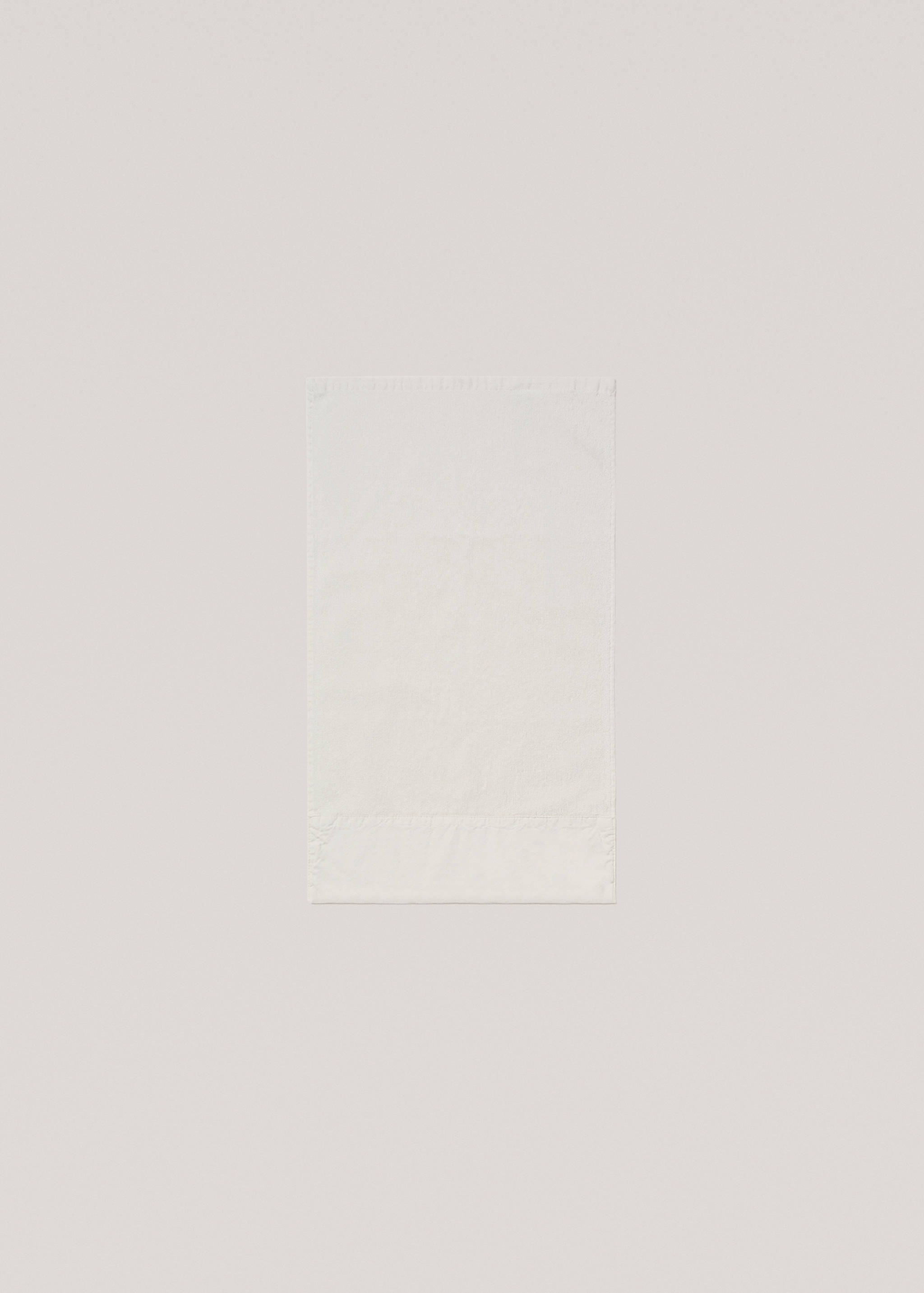Face towel with cotton texture 30x50cm - Details of the article 3