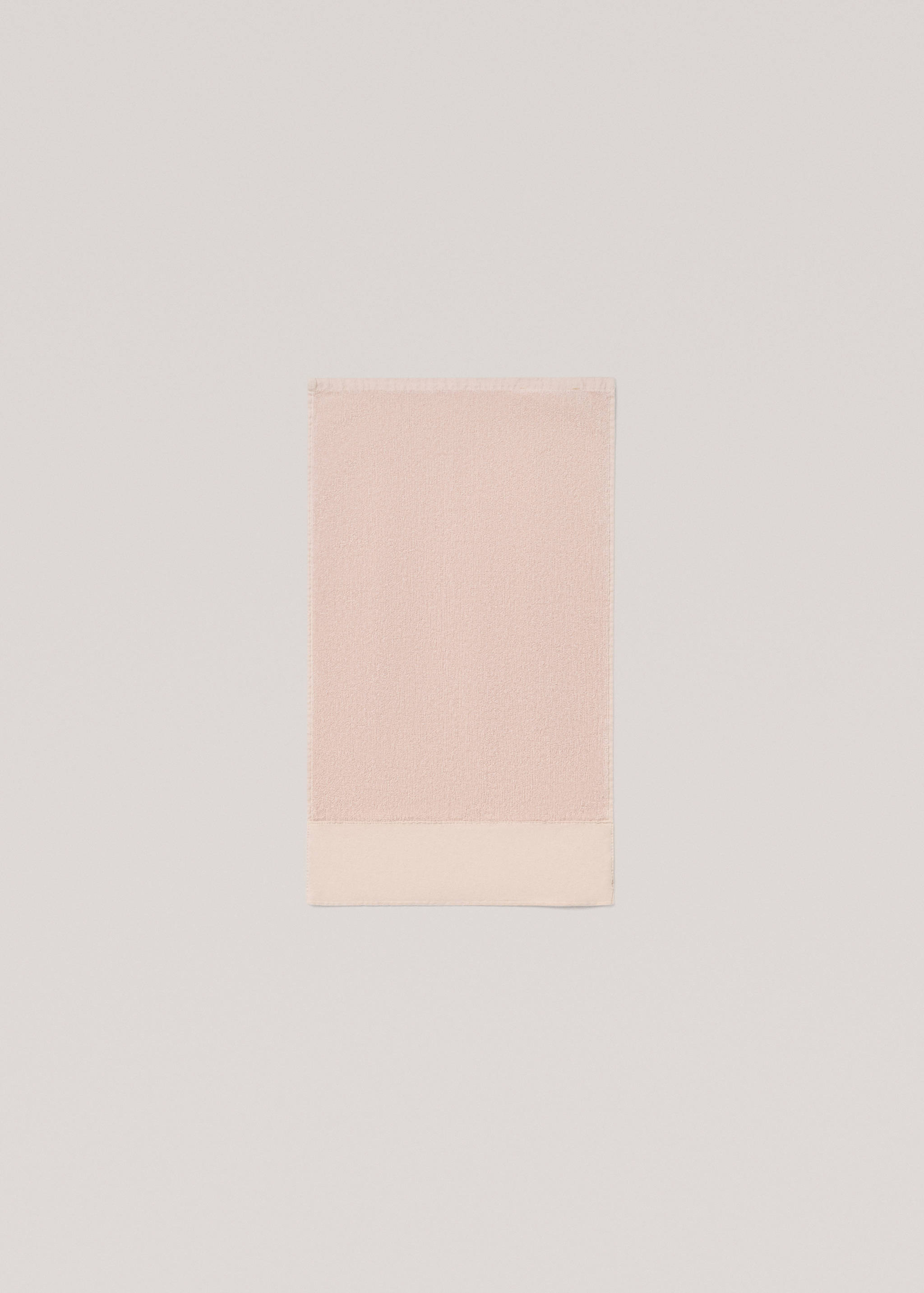 Face towel with cotton texture 30x50cm - Details of the article 3