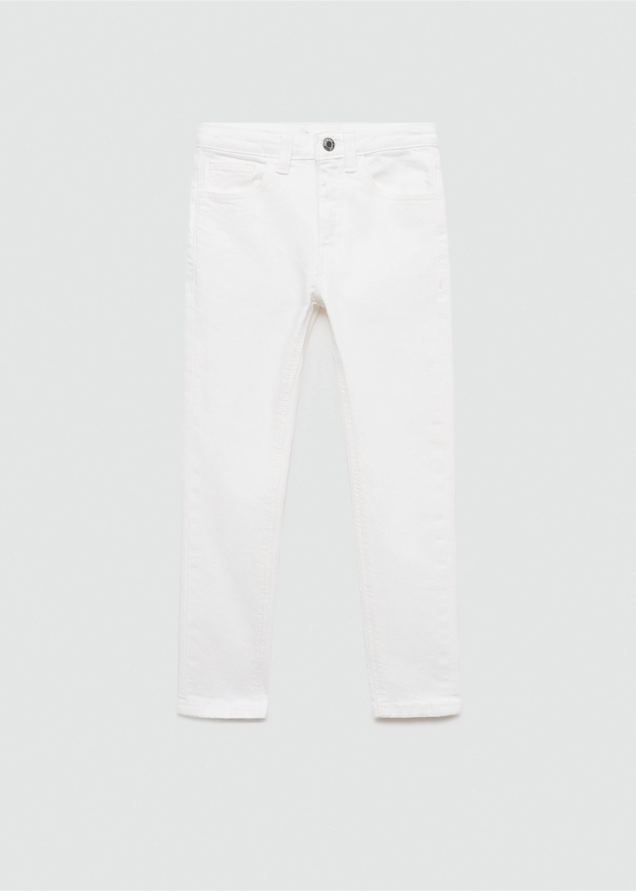 Jean skinny - Article sans modèle, Blanc. Ref: 77001012-00.