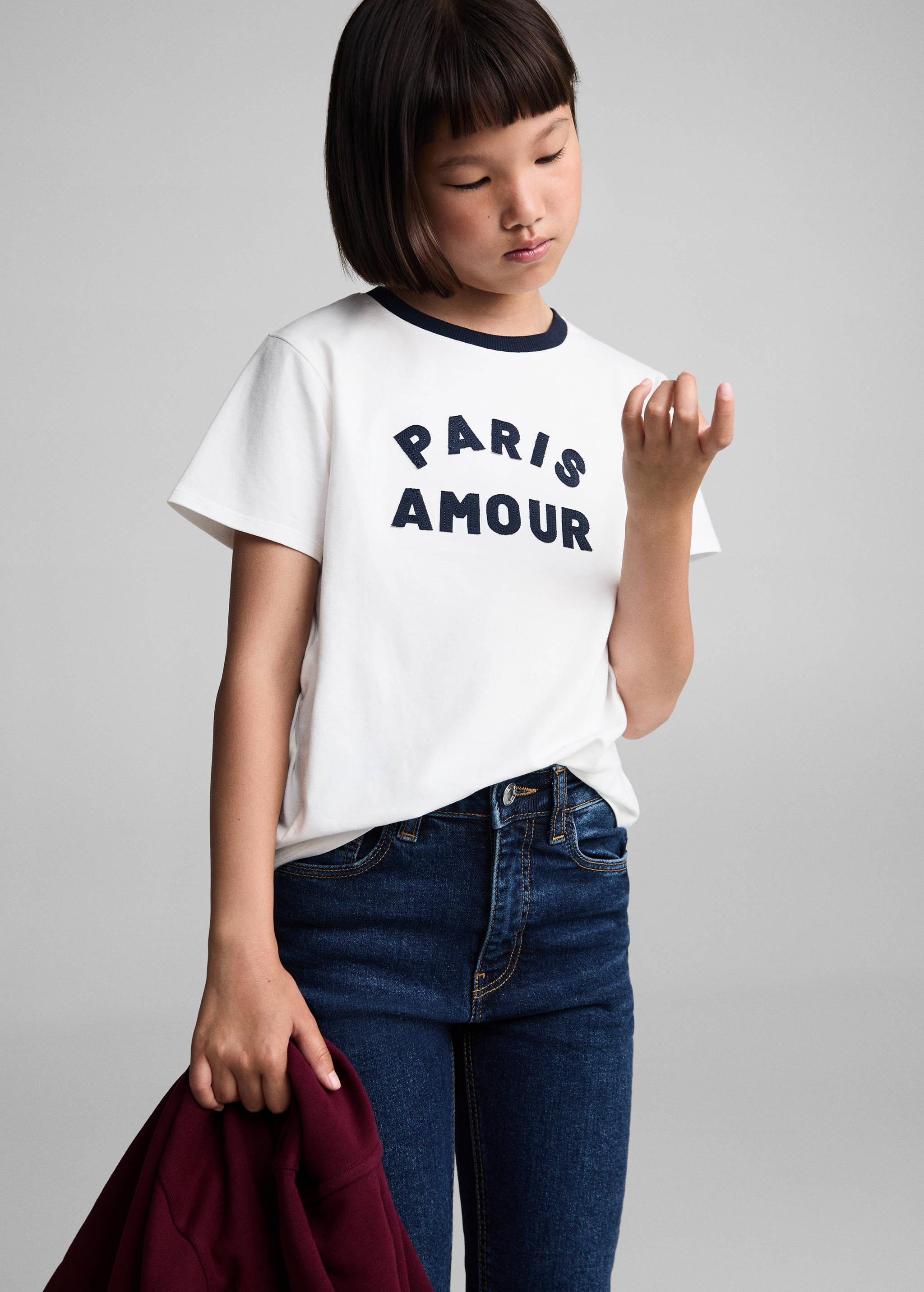 Džíny skinny - Náhled ve středové rovině