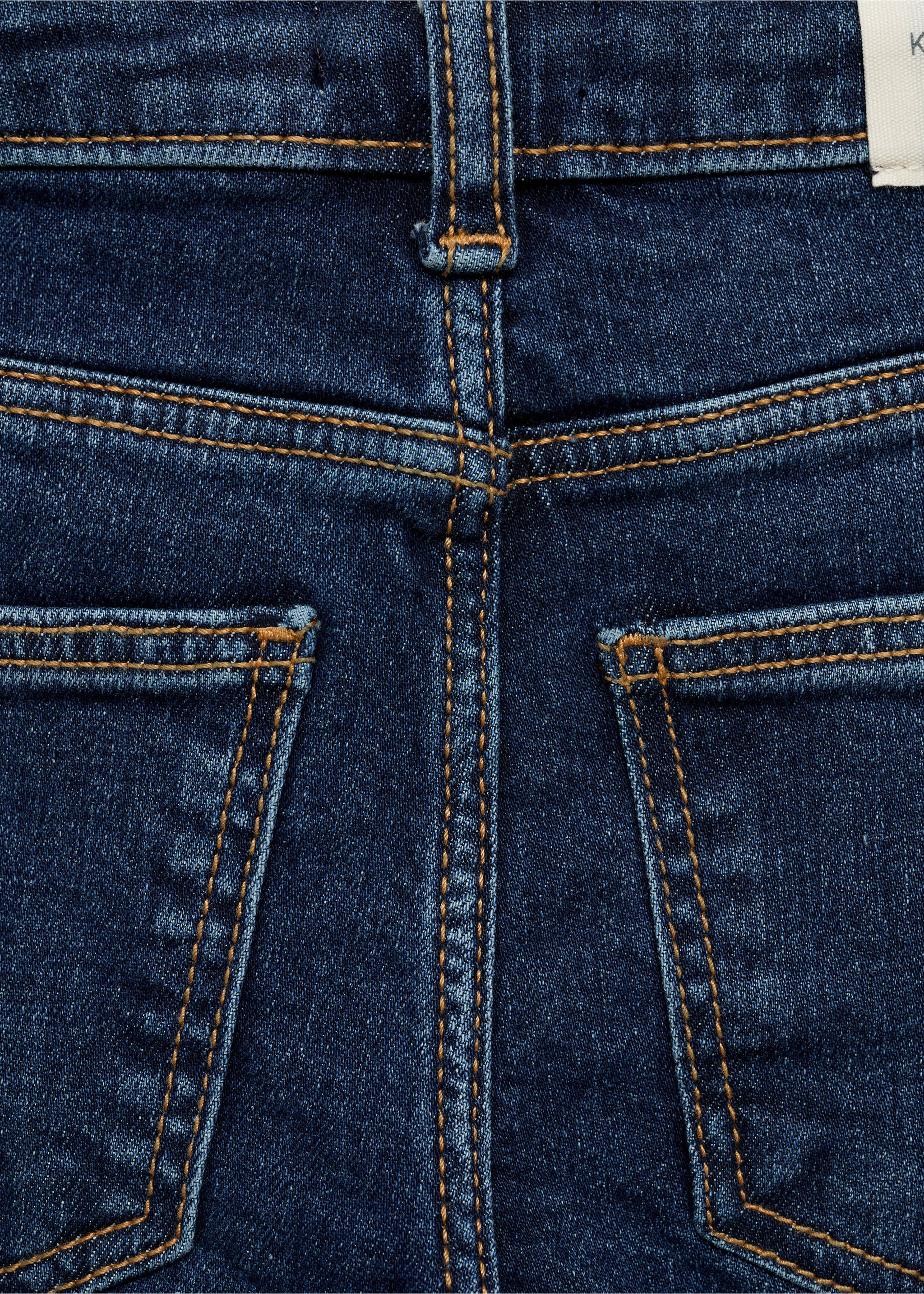 Skinny jeans - Details of the article 0, Dark Blue. Ref: 77001012-00.