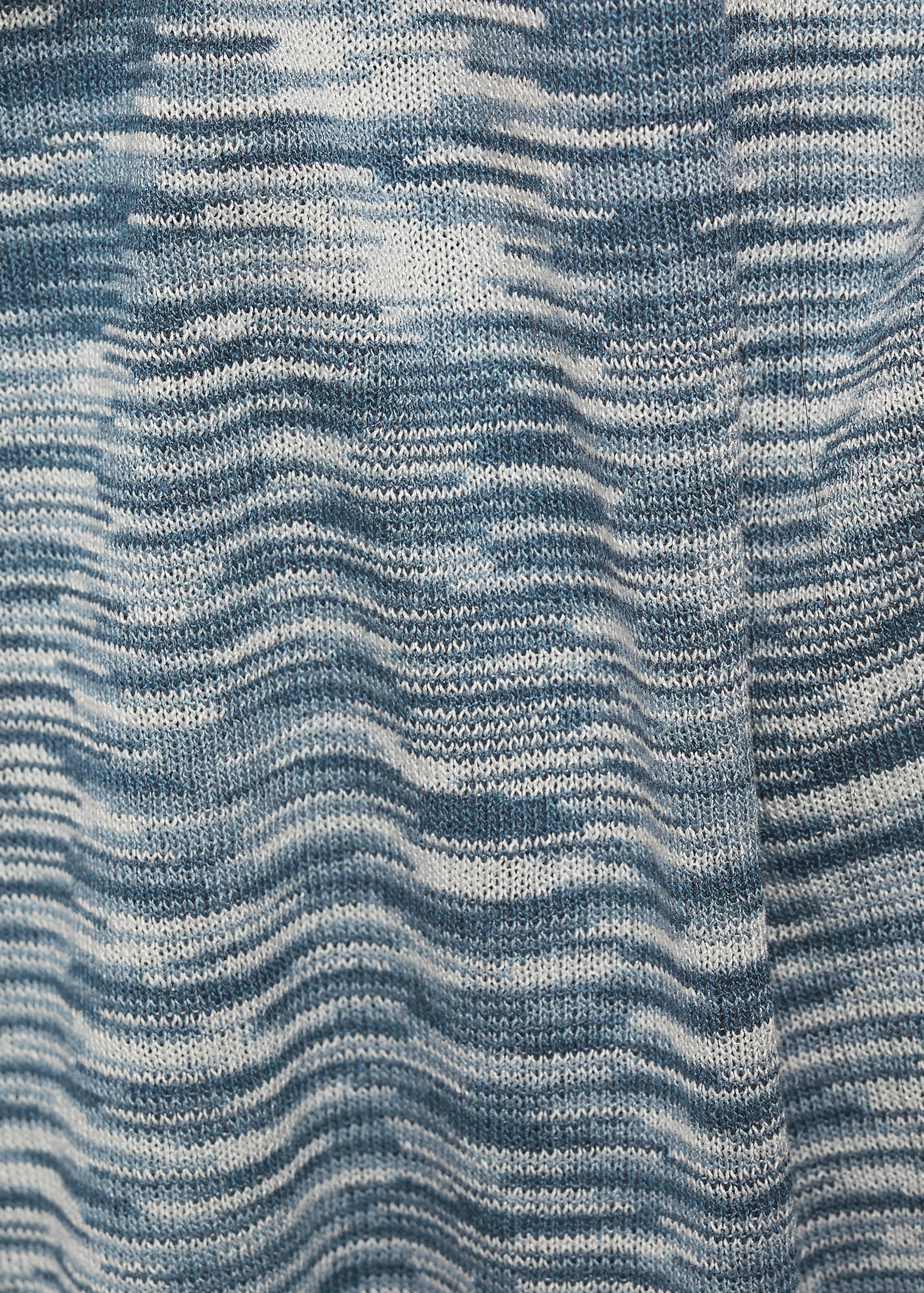 Vestido de malha com alças - Pormenor do artigo 0