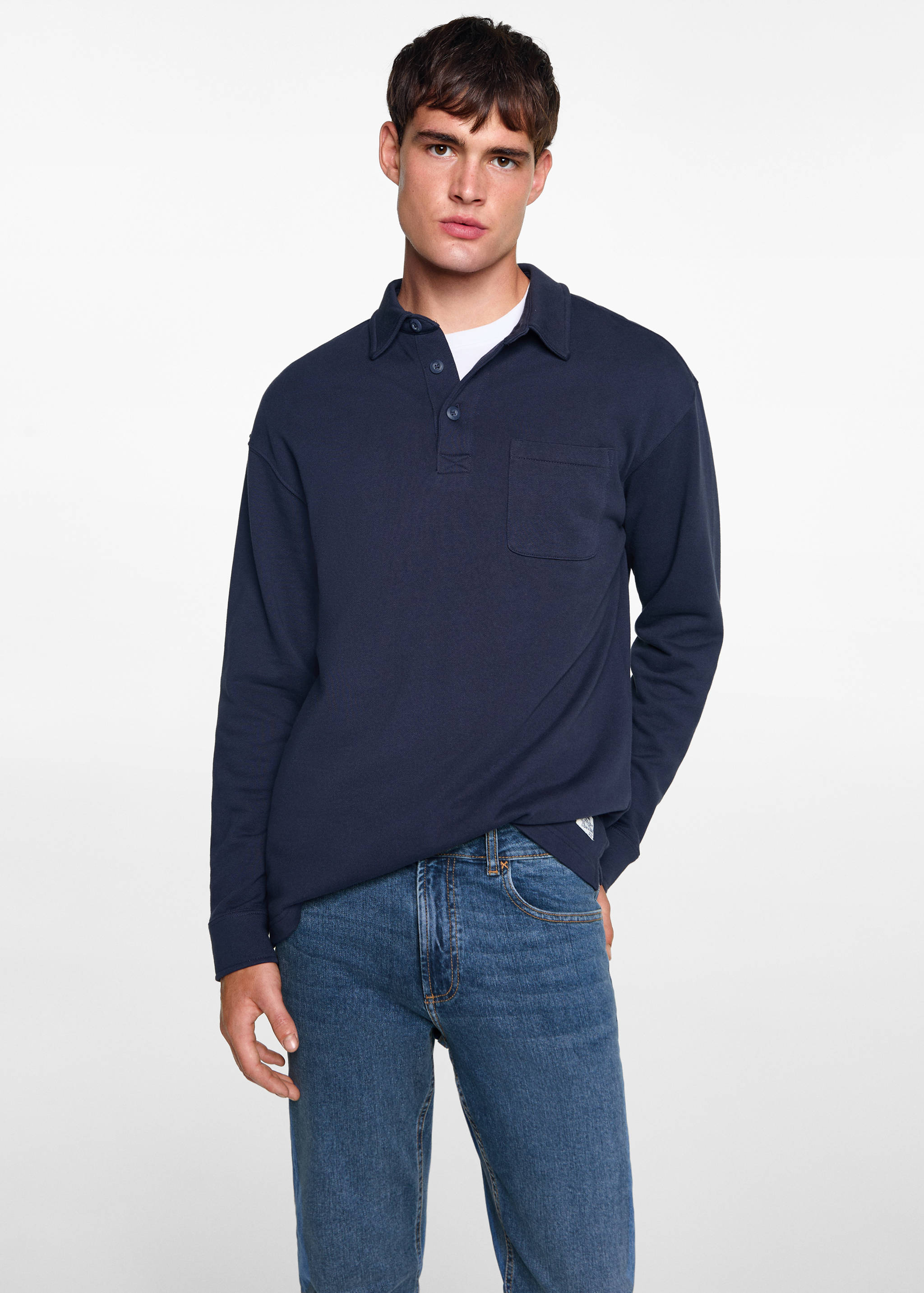 Slim Fit-Jeans - Mittlere Ansicht