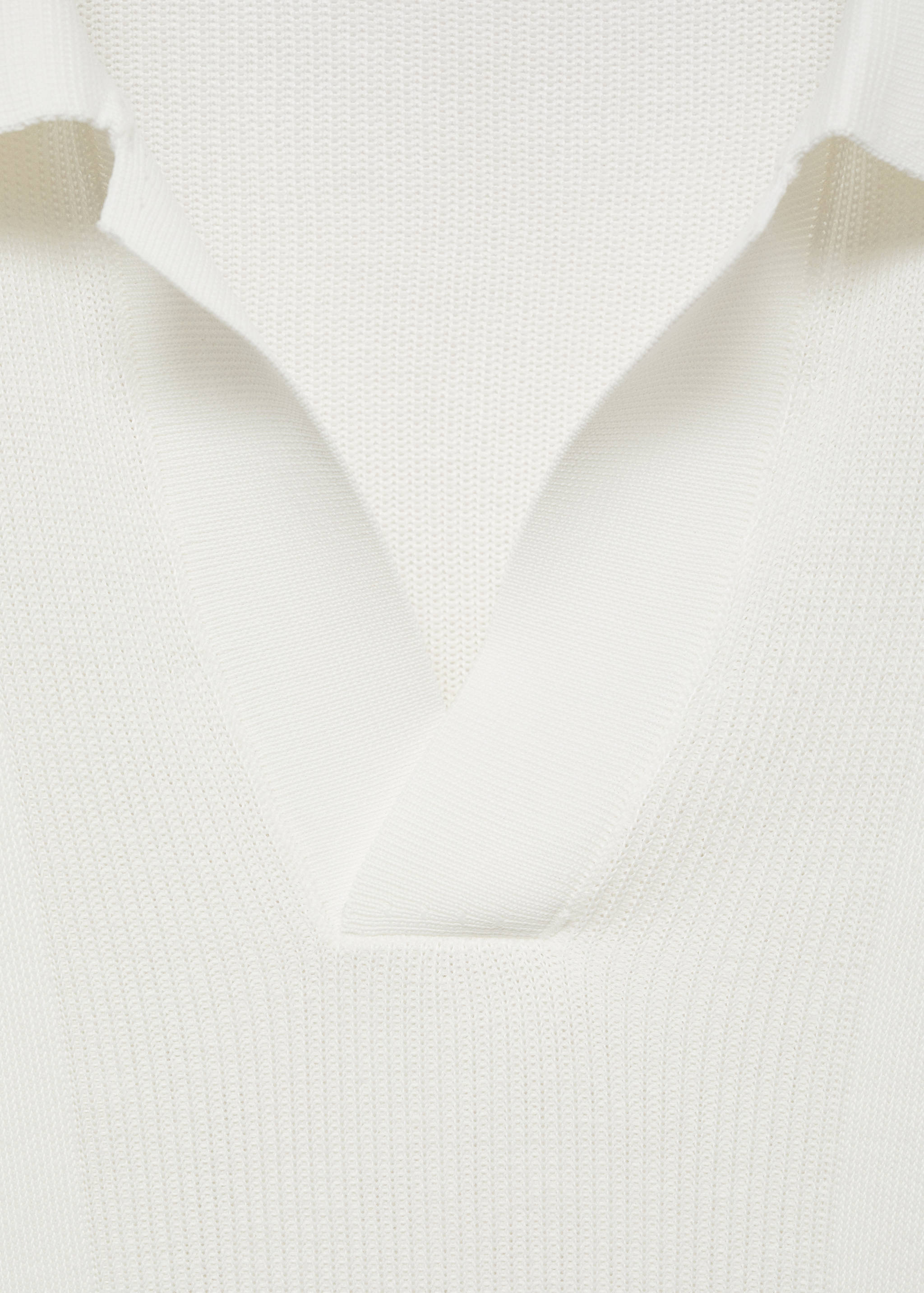Polo maille côtelée - Détail de l'article 8