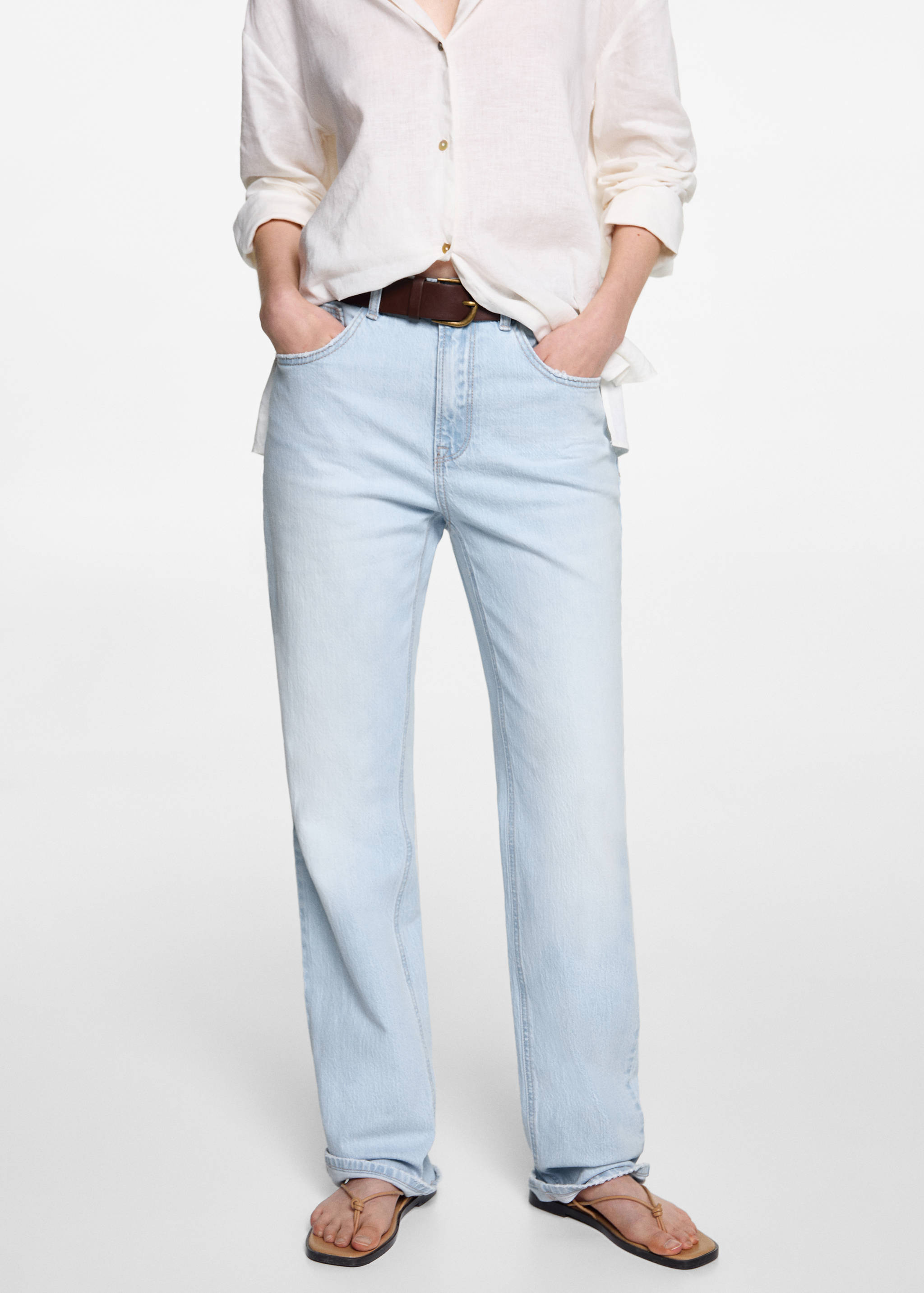 Jean straight fit - Plan moyen