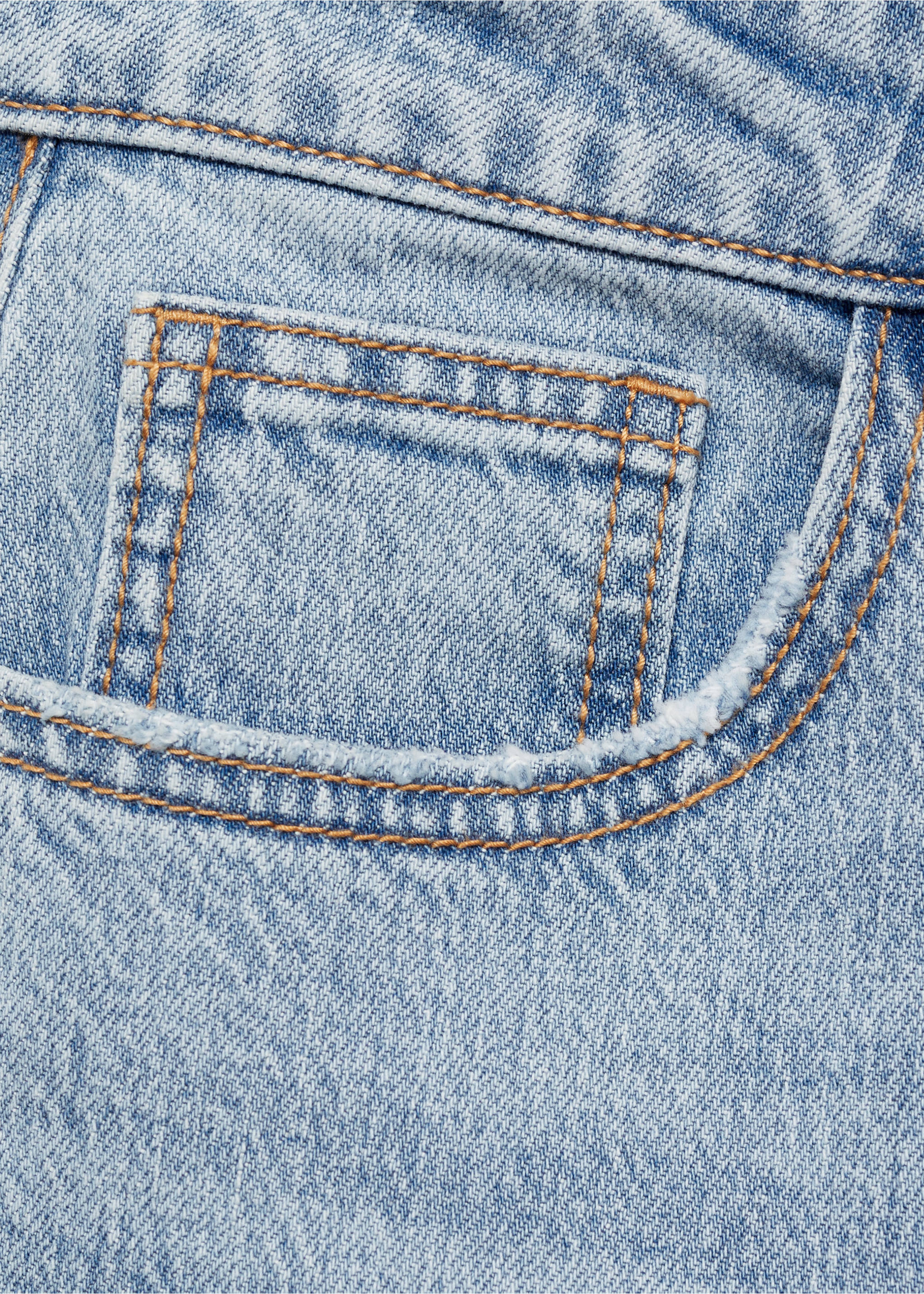 Regular-fit jeans - Details of the article 8, Medium Blue. Ref: 77002543-00.